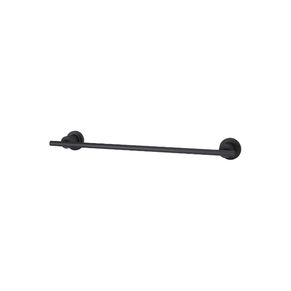 Pfister BTB-NC1B Contempra 18-in Matte Black Wall mount Single Towel Bar