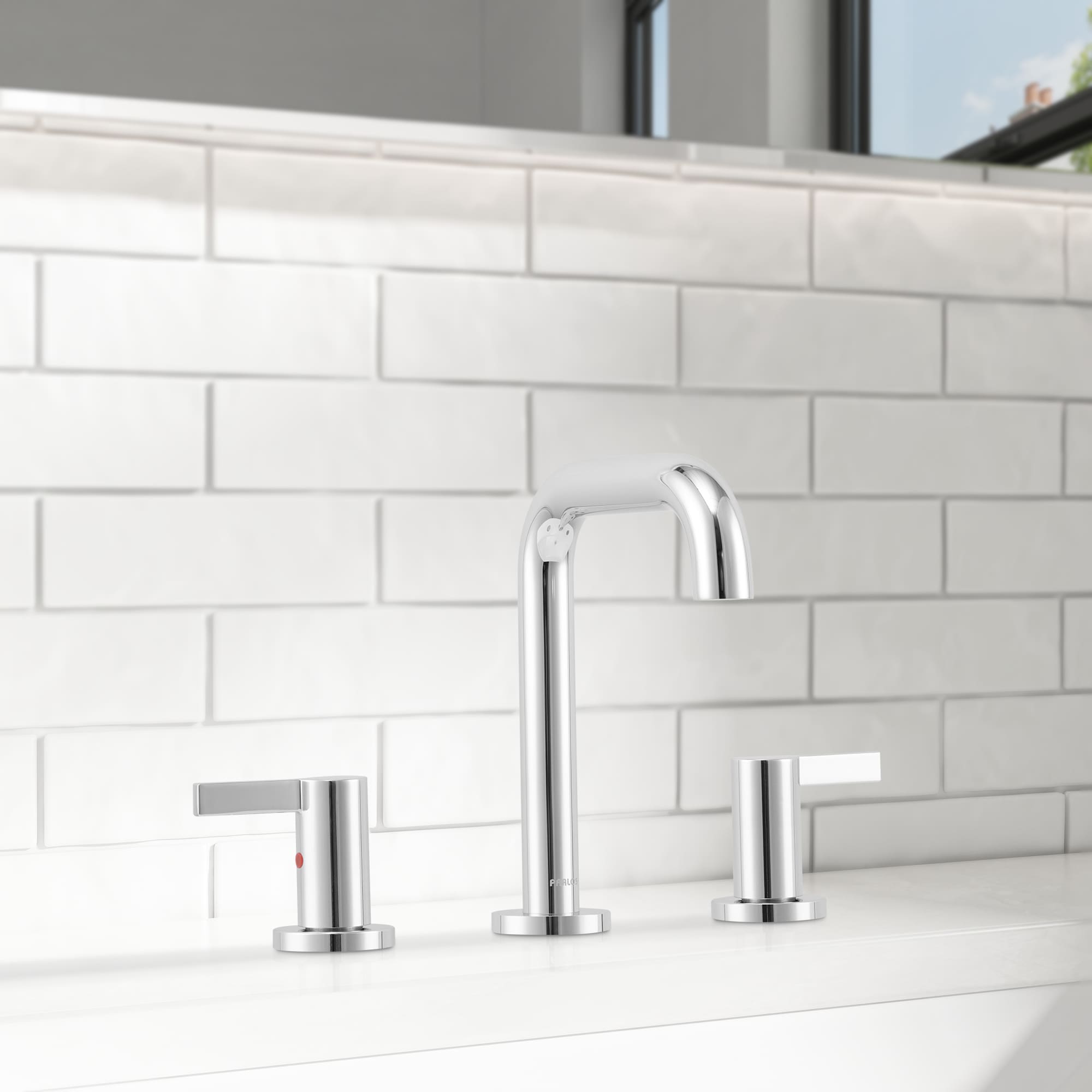 Electra Polished Chrome Widespread 2-Handle Bathroom Faucet