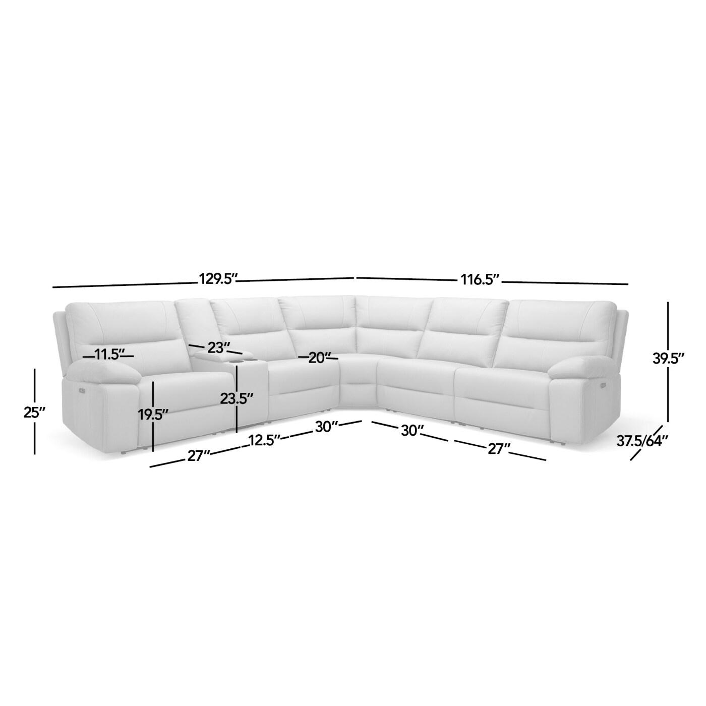 Jennifer Taylor Home L6P-K101-P82001 Sofas-Loveseats - View #9