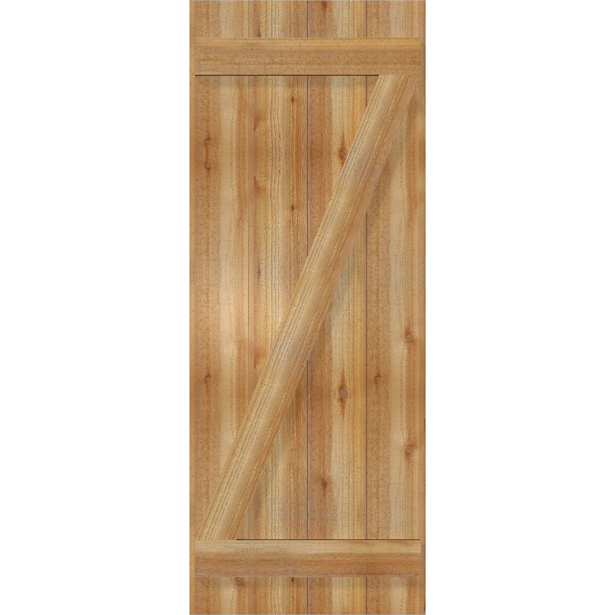 Ekena Millwork RBJ06Z21X056RWR Exterior-Shutters - View #5