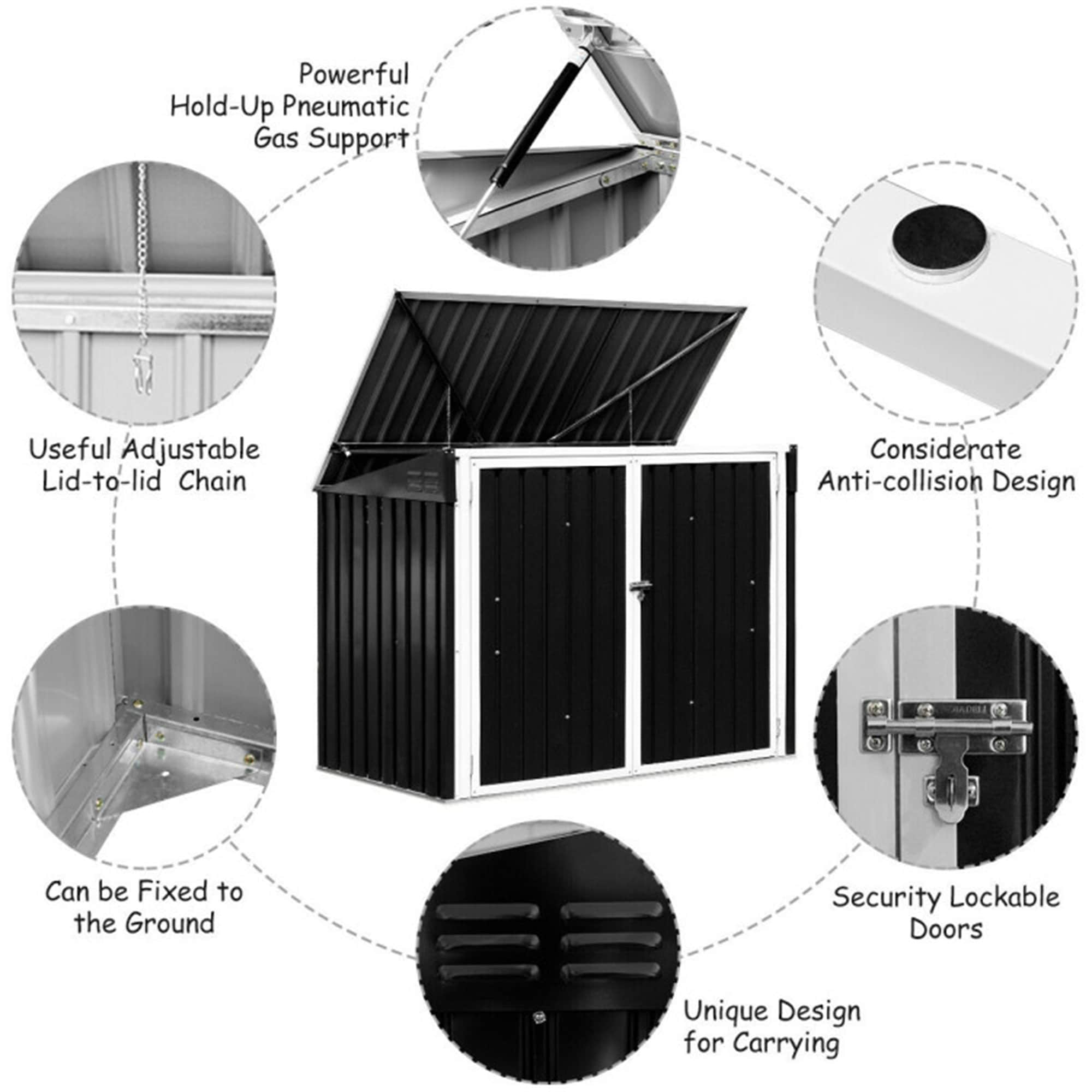 BABOOM BOM-GT3420+-CO Metal-Storage-Buildings-Sheds - View #5