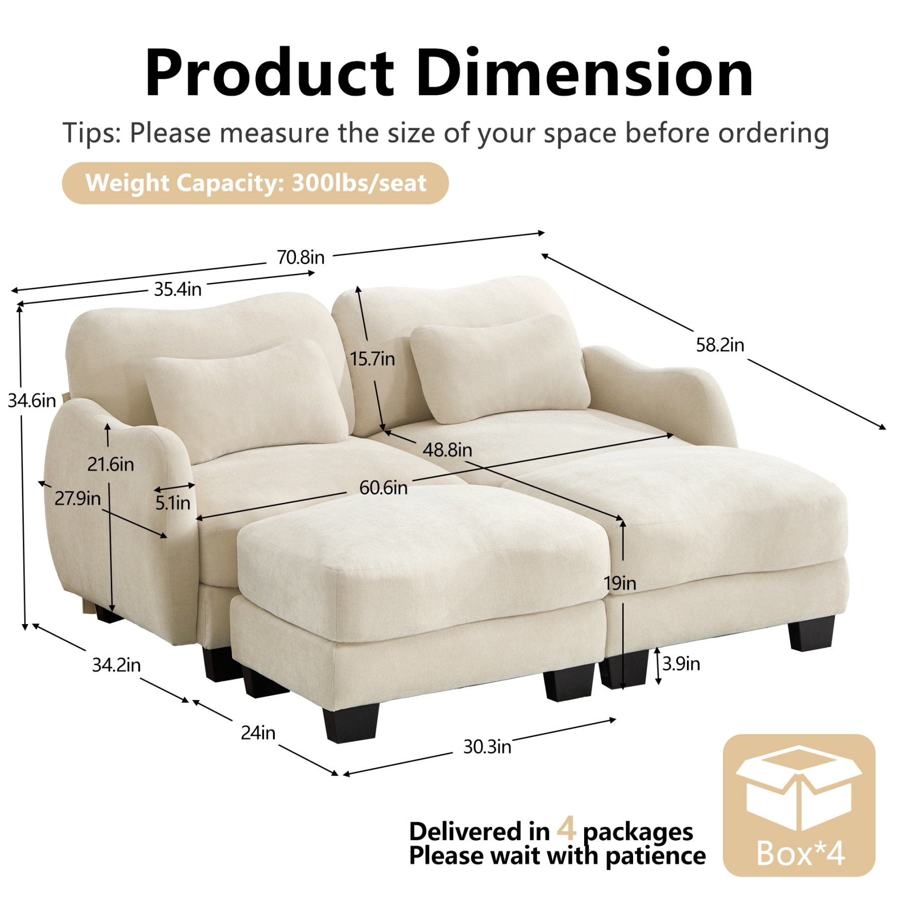 CHITA SOFA435  - View #4