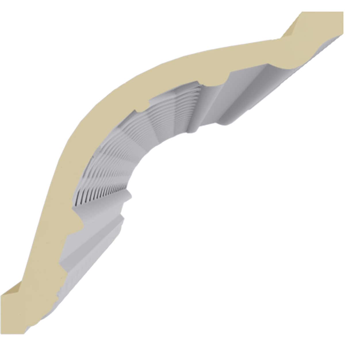 Ekena Millwork MLD06X06X09BR Crown-Moulding - View #2