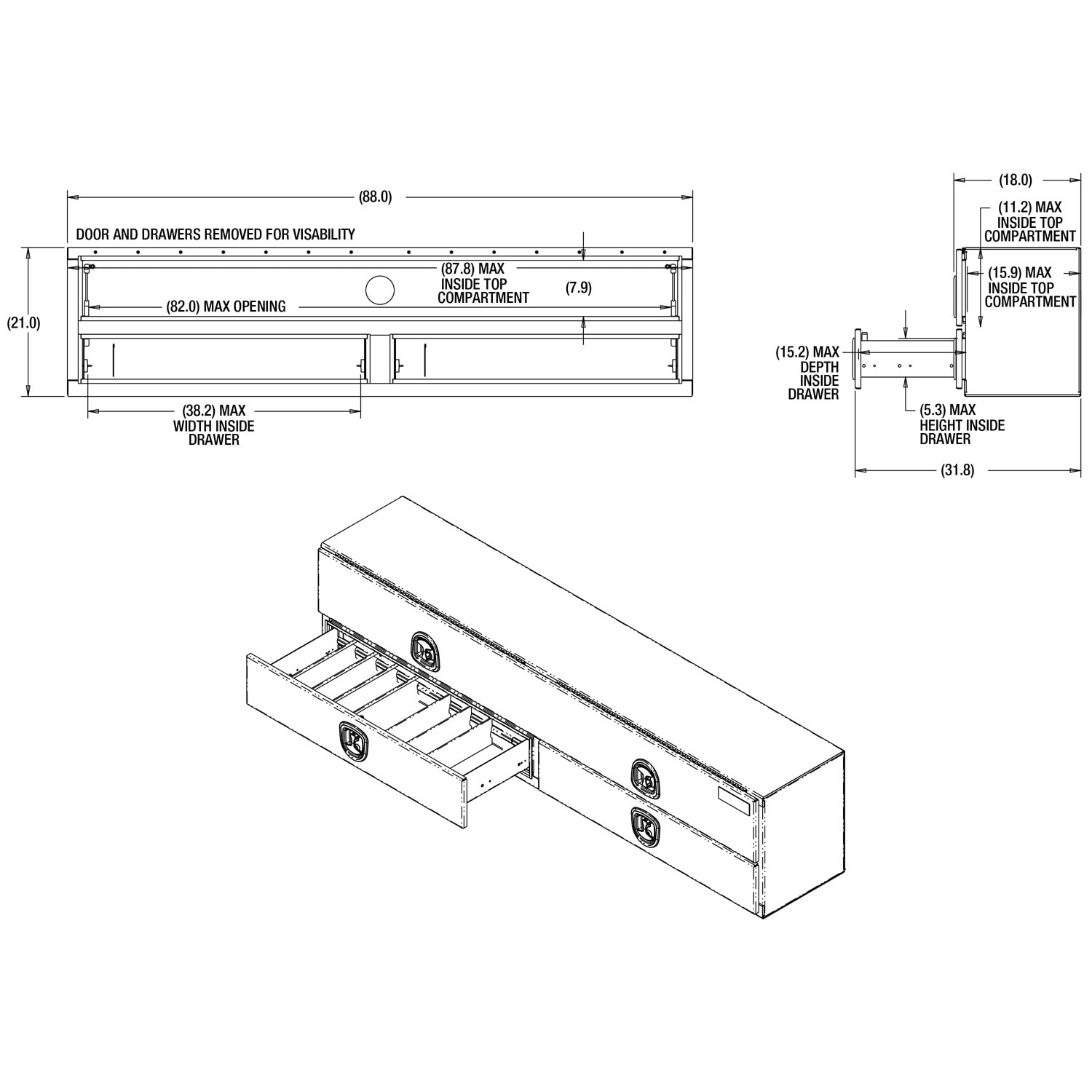 Buyers Products 1721683 Truck-Tool-Boxes - View #2