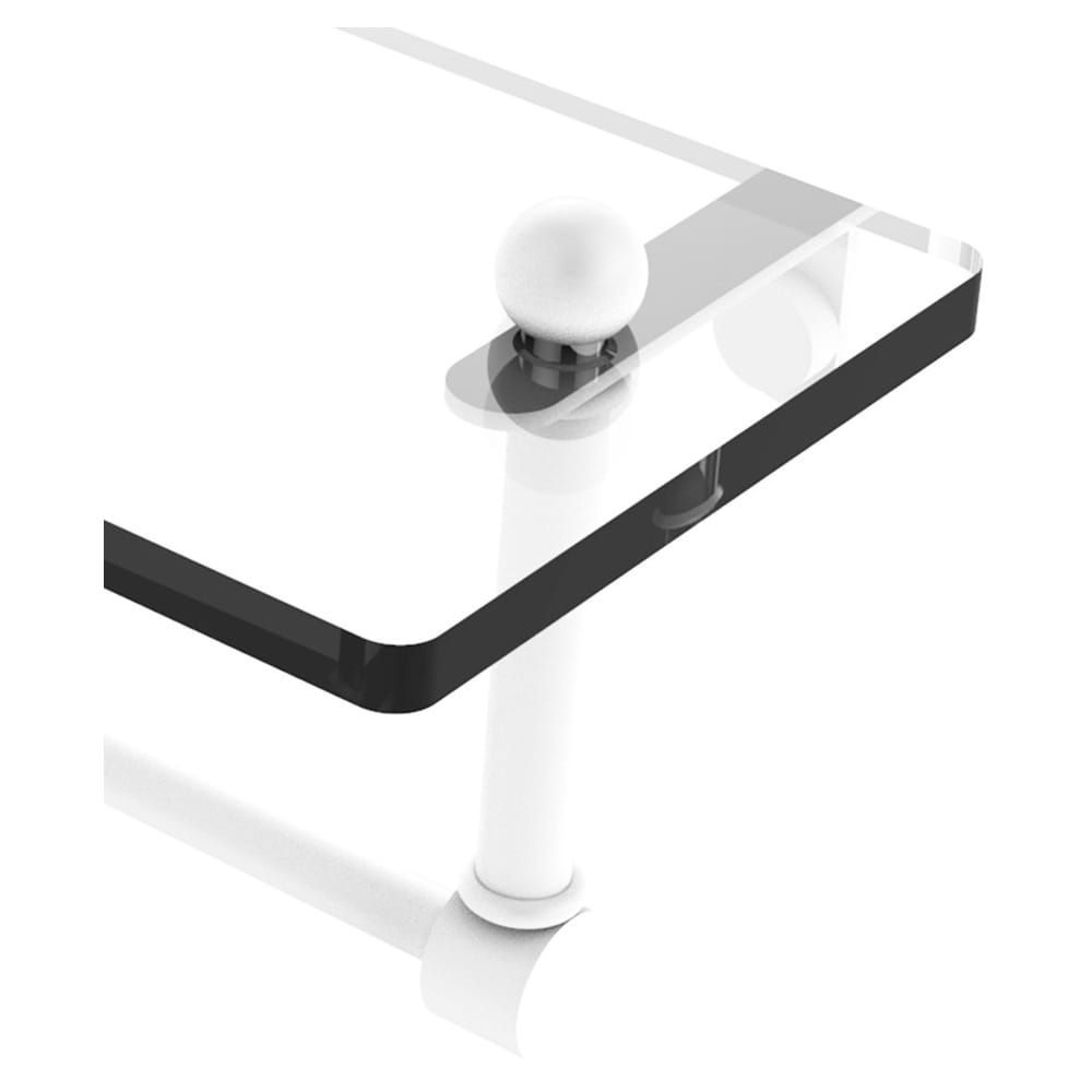 Allied Brass PR-1/16TB-WHM Bathroom-Shelves - View #2