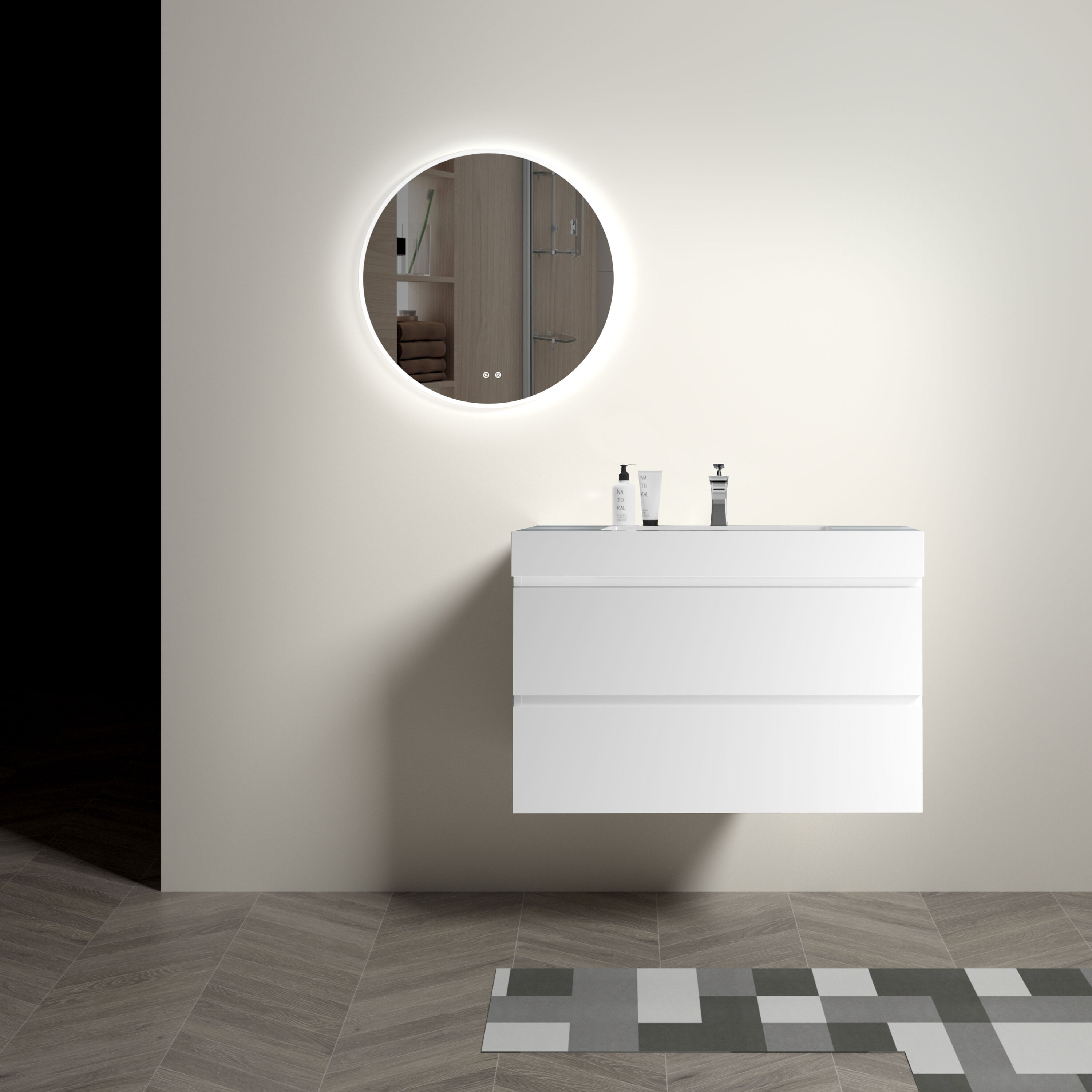LOVMOR SF-J-W1865S00003 Bath-Vanity-Combo - View #2