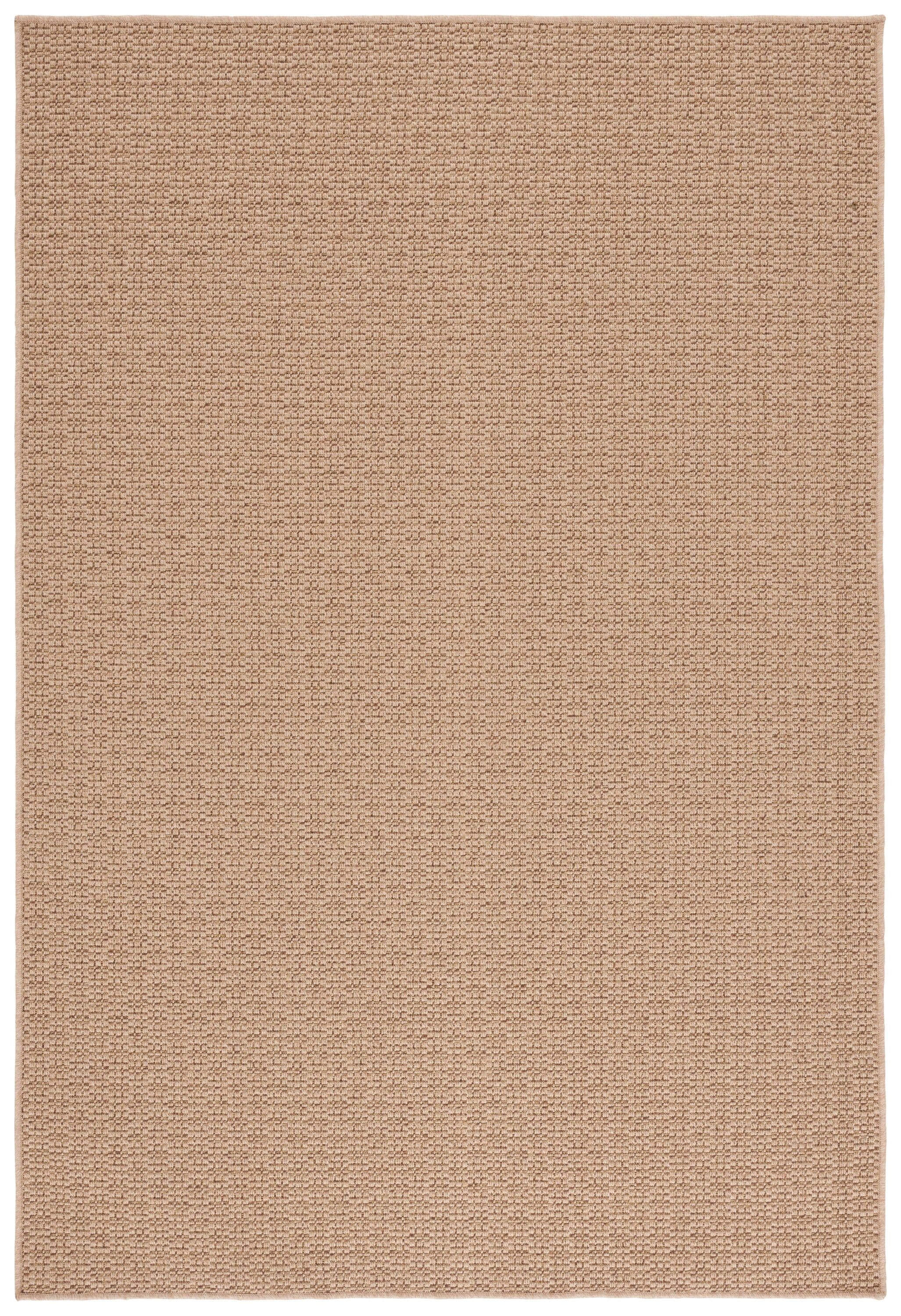 Safavieh ATM103B-5 5 x 8 (ft) Loomed Beige Rectangular Indoor/Outdoor Solid Mid-Century Modern Pet Friendly Area rug