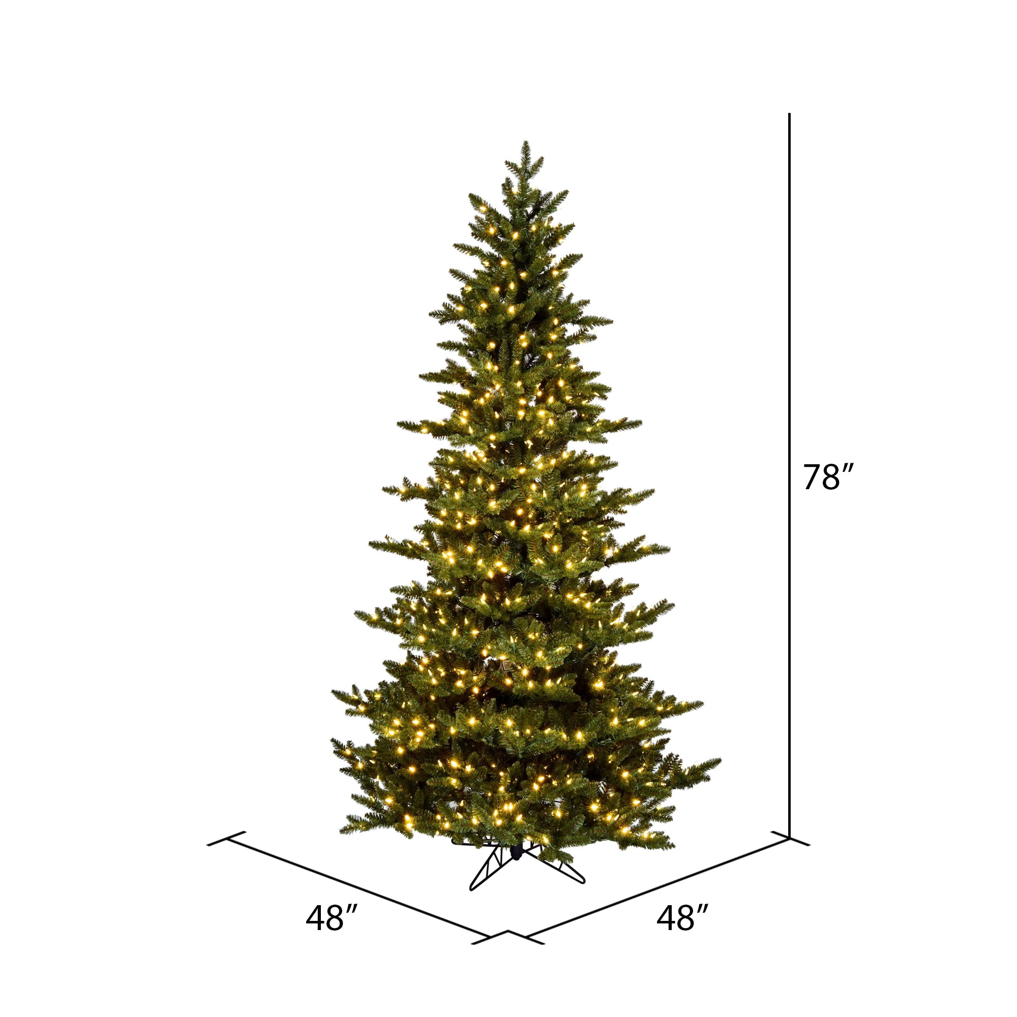 Vickerman K194166LED Artificial-Christmas-Trees - View #3