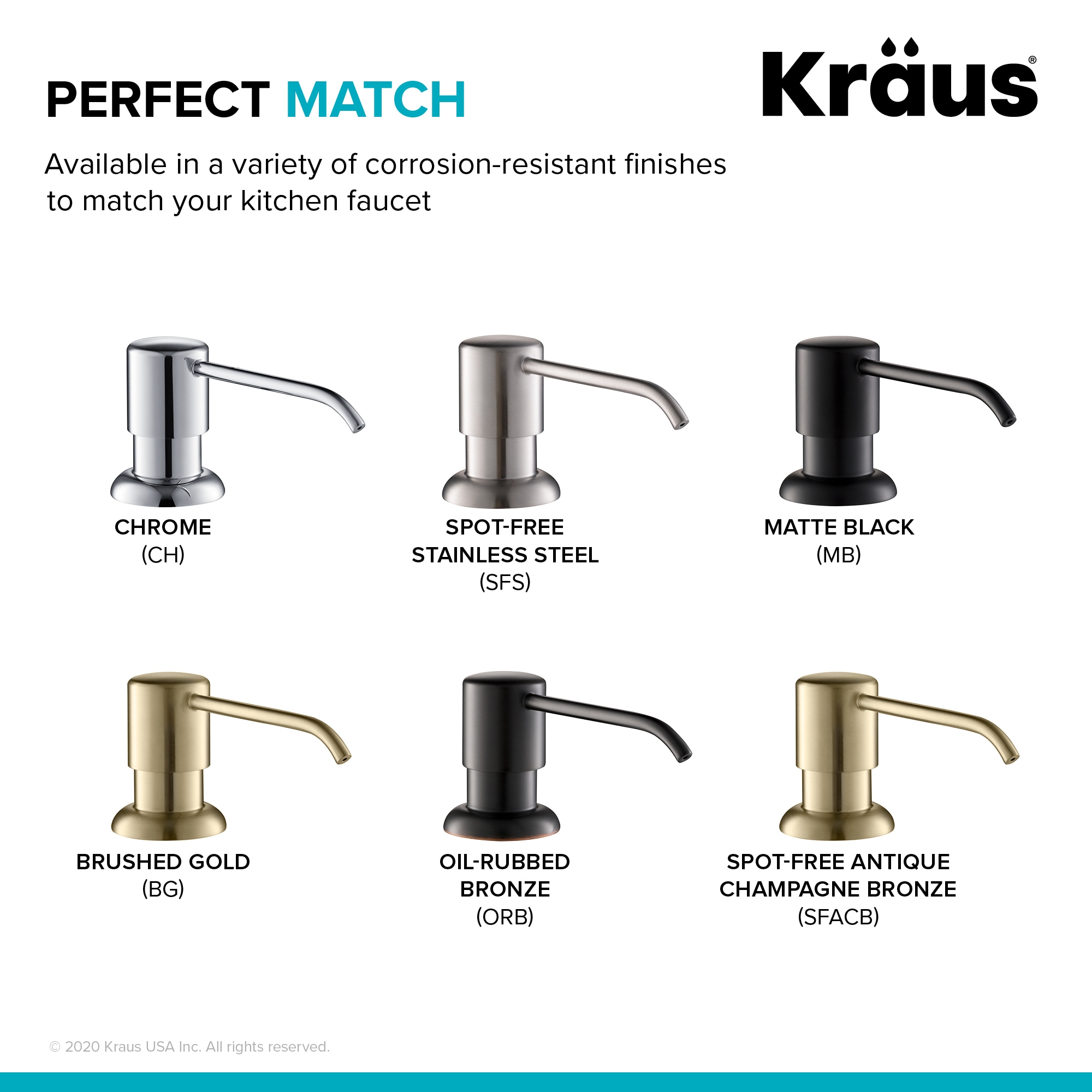 Kraus KSD-53SFACB Soap-Lotion-Dispensers - View #9