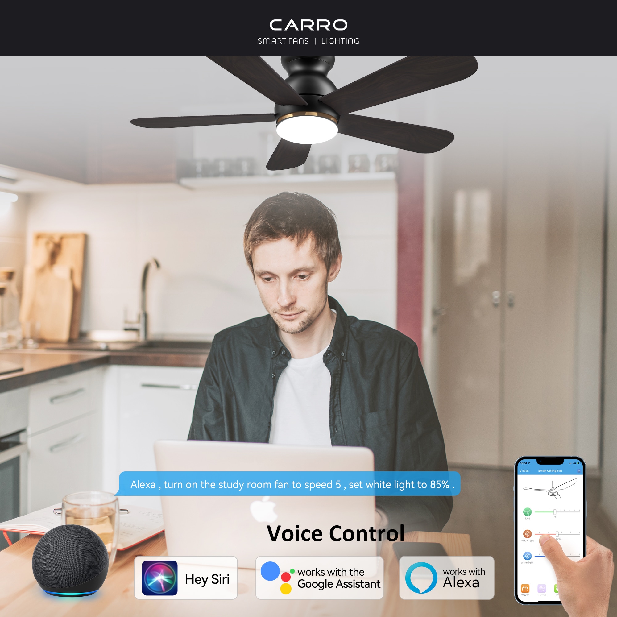 CARRO USA LS485Q-L12-BG-1-FM Ceiling-Fans - View #3