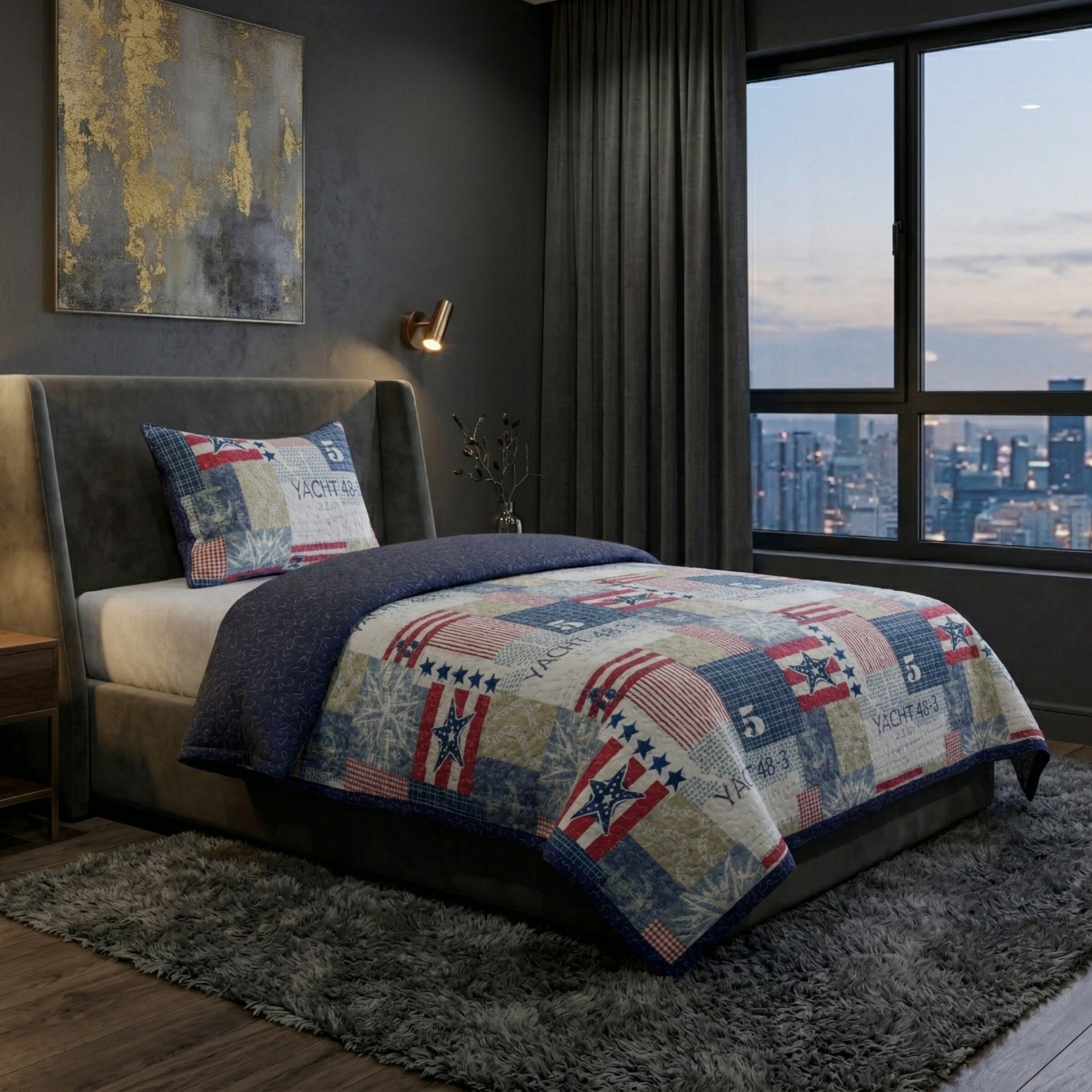 Hastings Home 642475GNU Comforters-And-Bedspreads - View #6