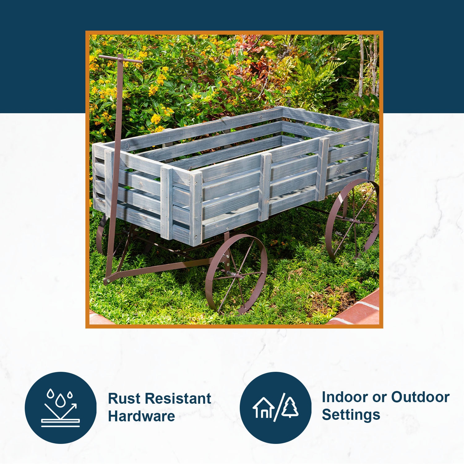 Shine Company 4944GY Planter-Window-Box - View #9