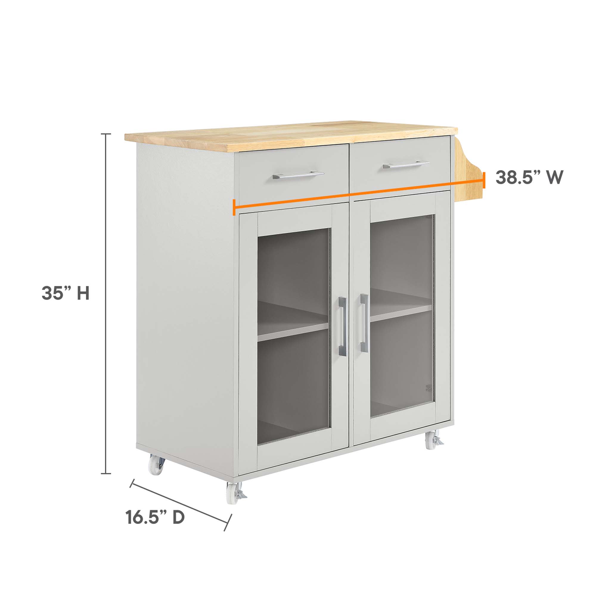 Modway EEI-6276-LGR-NAT Kitchen-Furniture - View #3