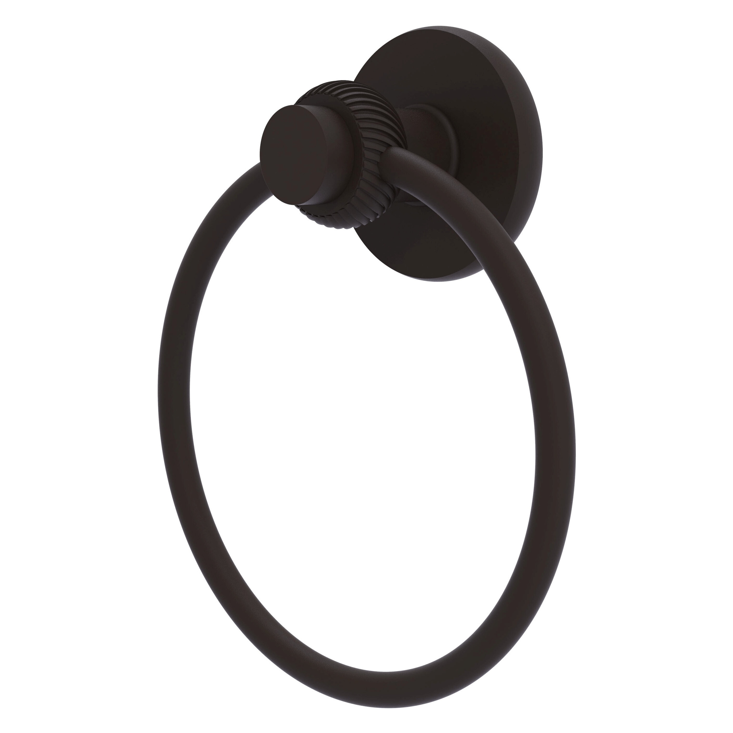 Allied Brass 916T-ORB Mercury Oil-rubbed bronze Wall mount Single Towel Ring
