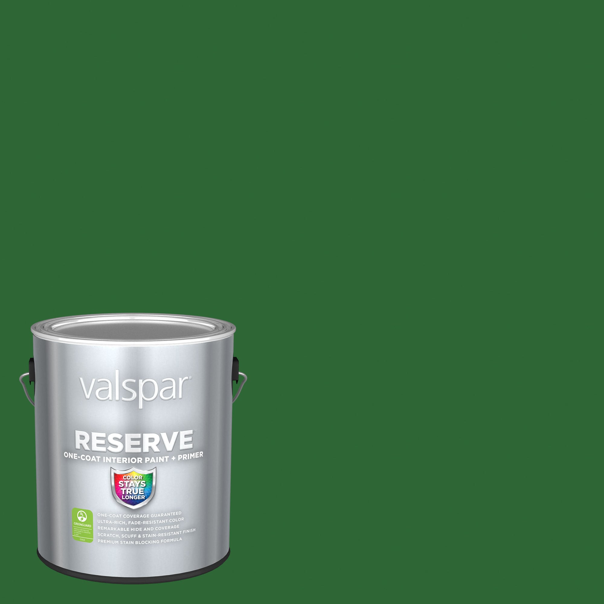Valspar 6009-7-2916576 Reserve Eggshell Vegas Green 6009-7 Latex Interior Paint Paint + Primer ( 1-gallon )