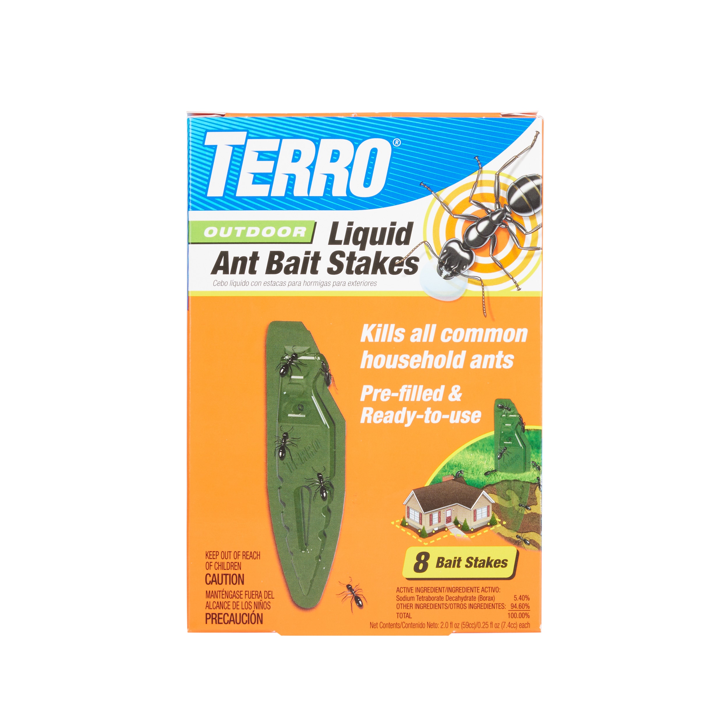 TERRO 1.4-fl oz Ant Bait Station Stakes in the Pesticides department at
