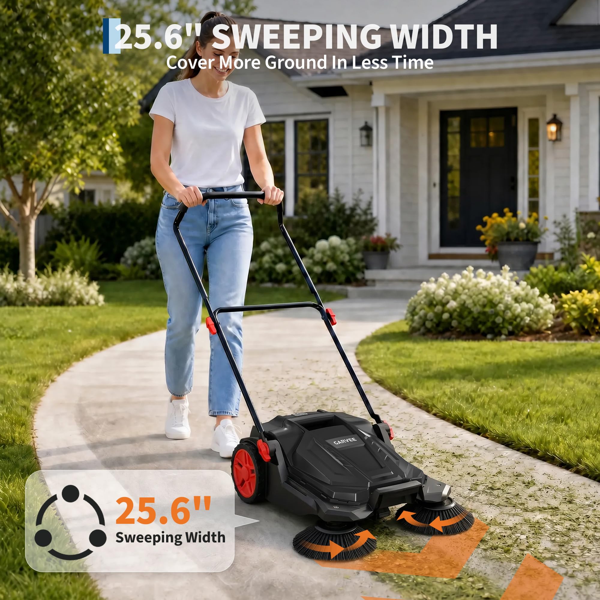 Garvee LYUTRPHK-39L8RA92 lawnsweeper - View #3