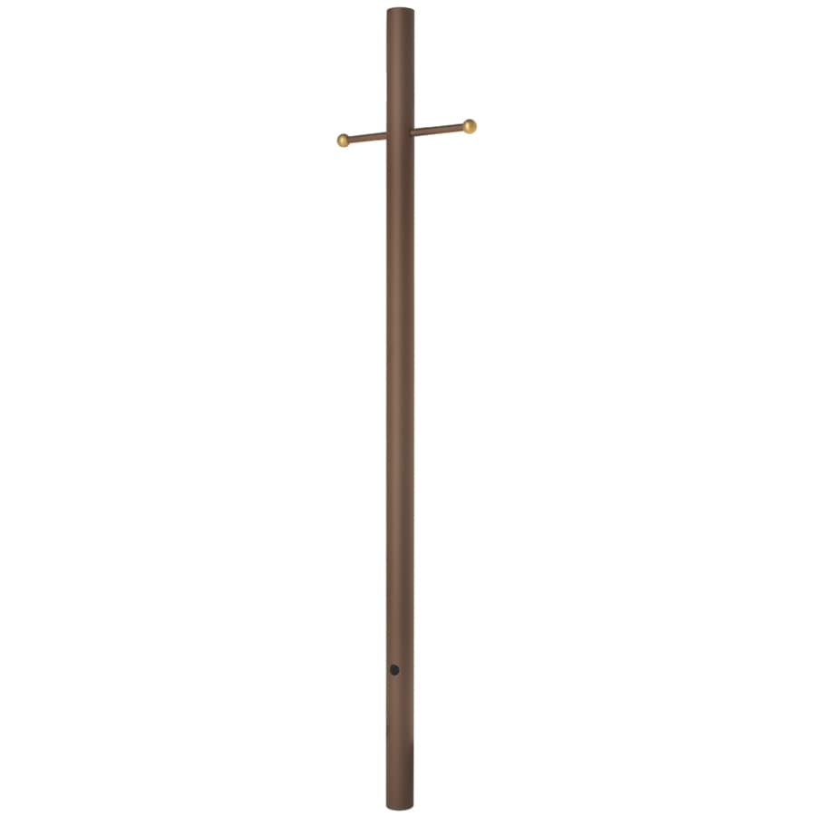 Trinity Lighting 6771-02BN 84-in Rustic brown Coastal Outdoor Pole