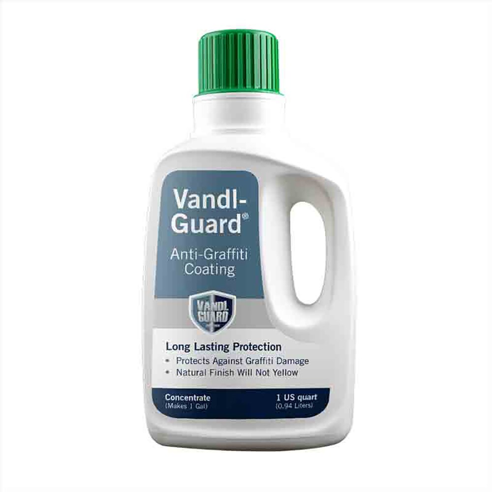 RainguardPro VG-7011 VandlGuard Original Clear, Semi-Satin Eggshell Transparent Water-based Mildew Resistant Mold Resistant Interior/Exterior Sealer ( 1-quart )