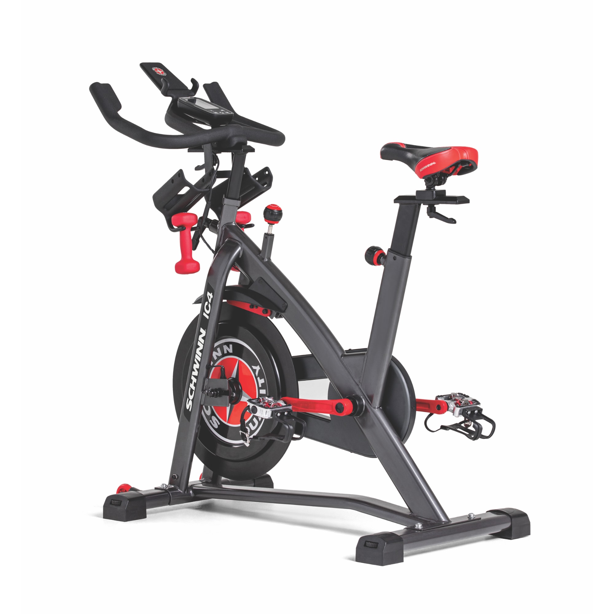 Shredded Afstå foder Schwinn IC4 Indoor Cycling Bike Magnetic Spin Exercise Bike in the Exercise  Bikes department at Lowes.com