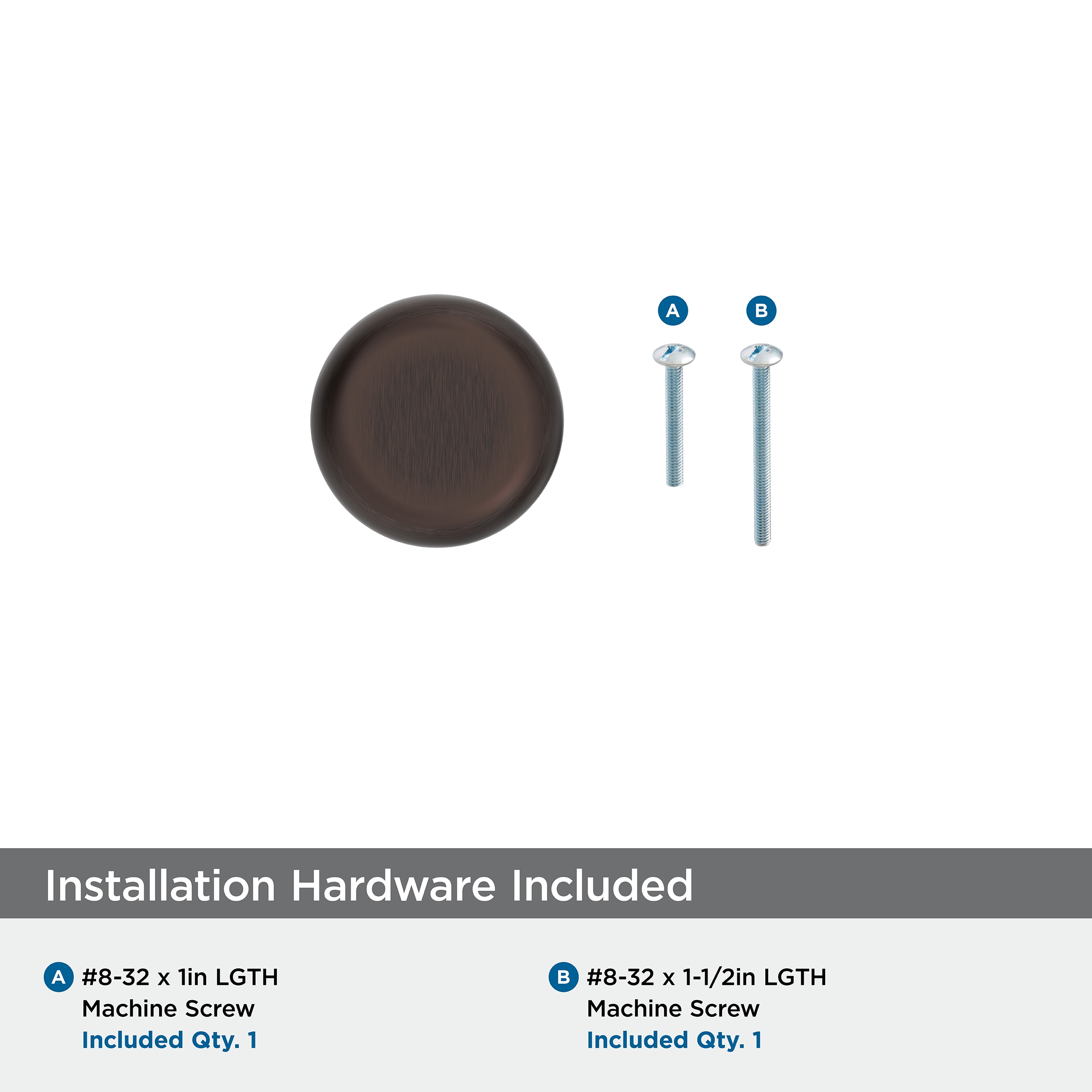 Amerock BP36893ORB Cabinet-Knobs - View #3