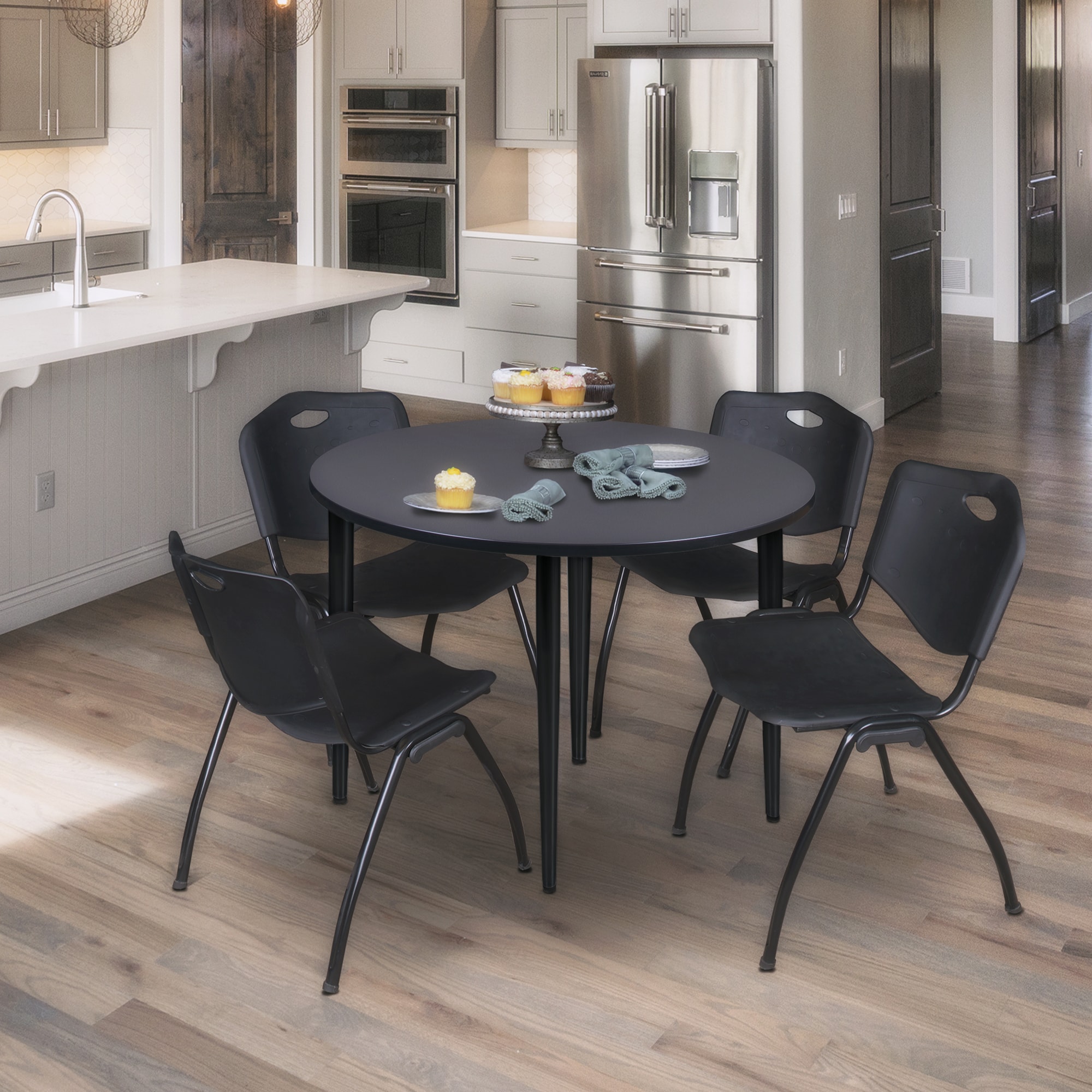 Regency TPL48RNDGYBK47BK Dining-Sets - View #2