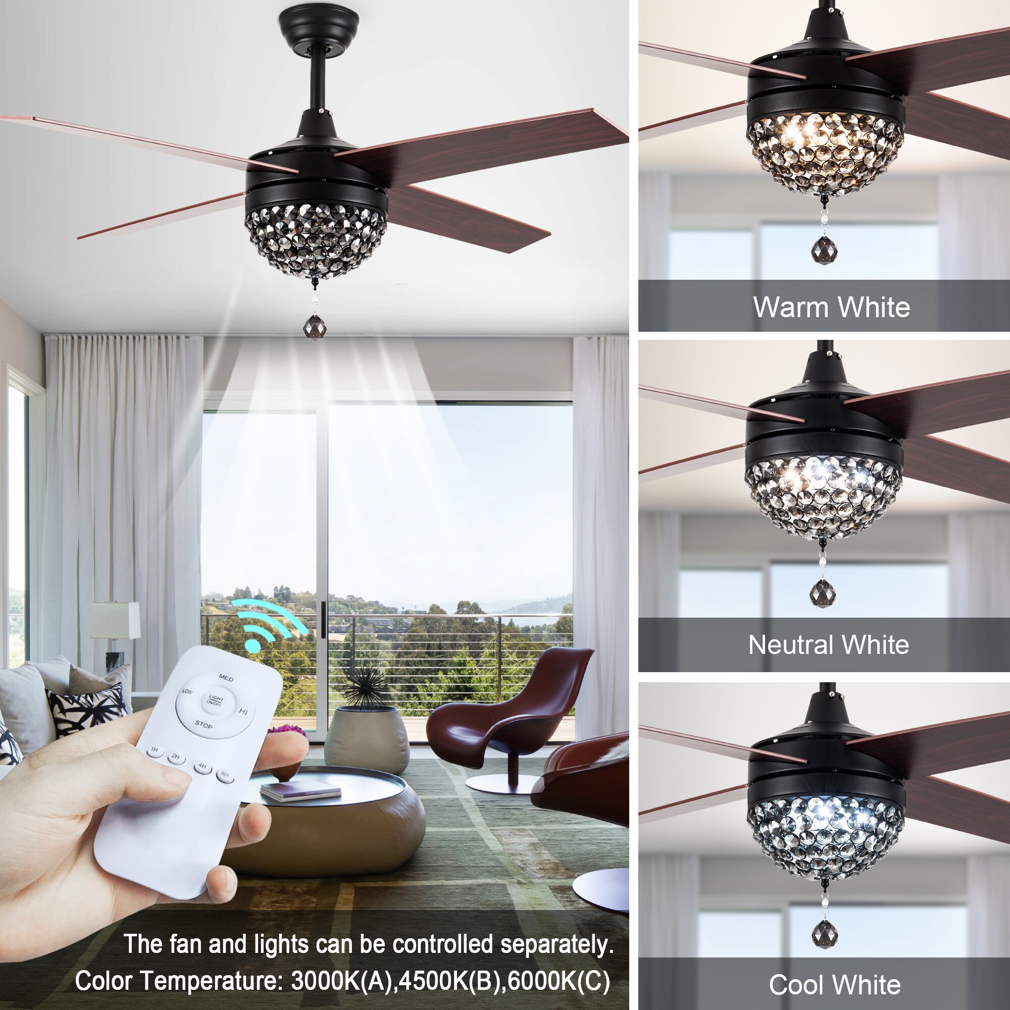 Bella Depot BD2001-B-42 Ceiling-Fans - View #4