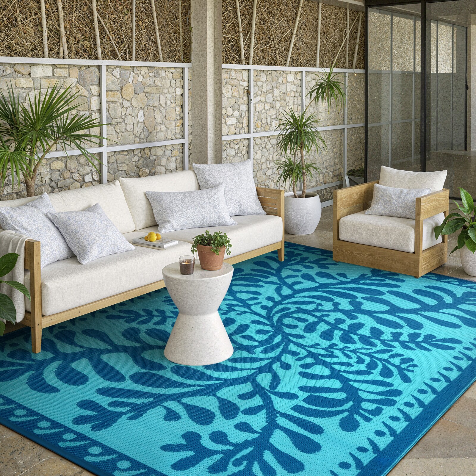 Lahome OR-PP-039-BL2 rugs - View #2