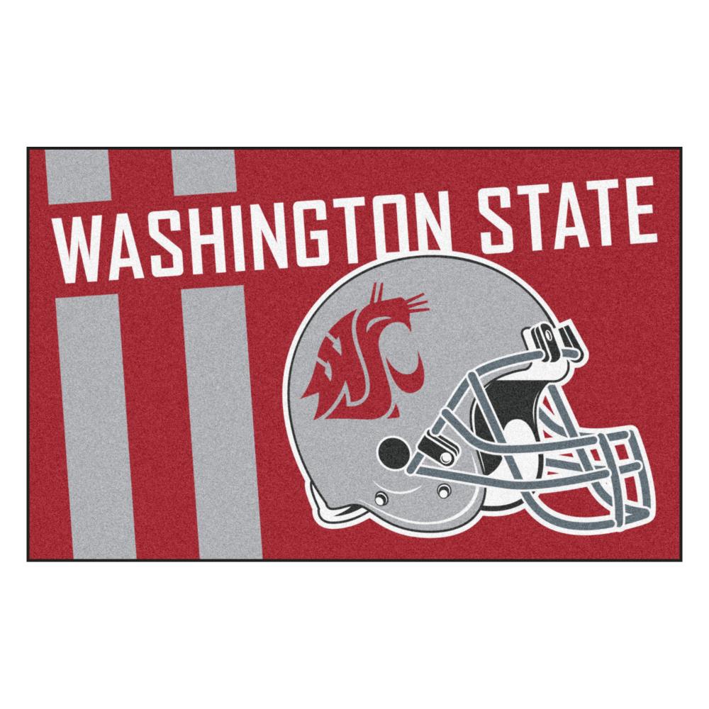 FANMATS Arizona State Sun Devils 1-1/2-ft x 2-1/2-ft Red Rectangular Indoor Door Mat
