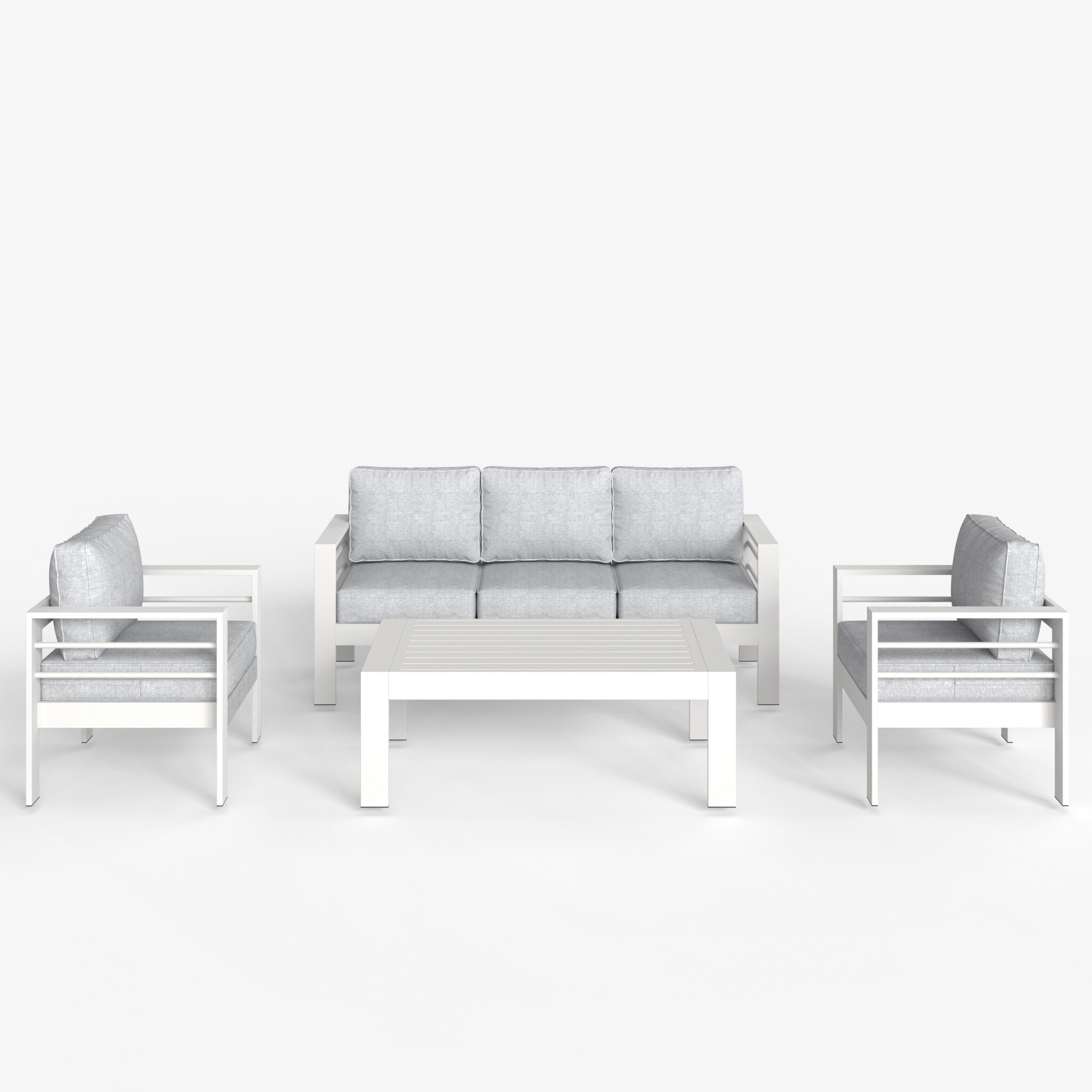 LayinSun WL5001-WH-3001 Patio-Conversation-Sets - View #2