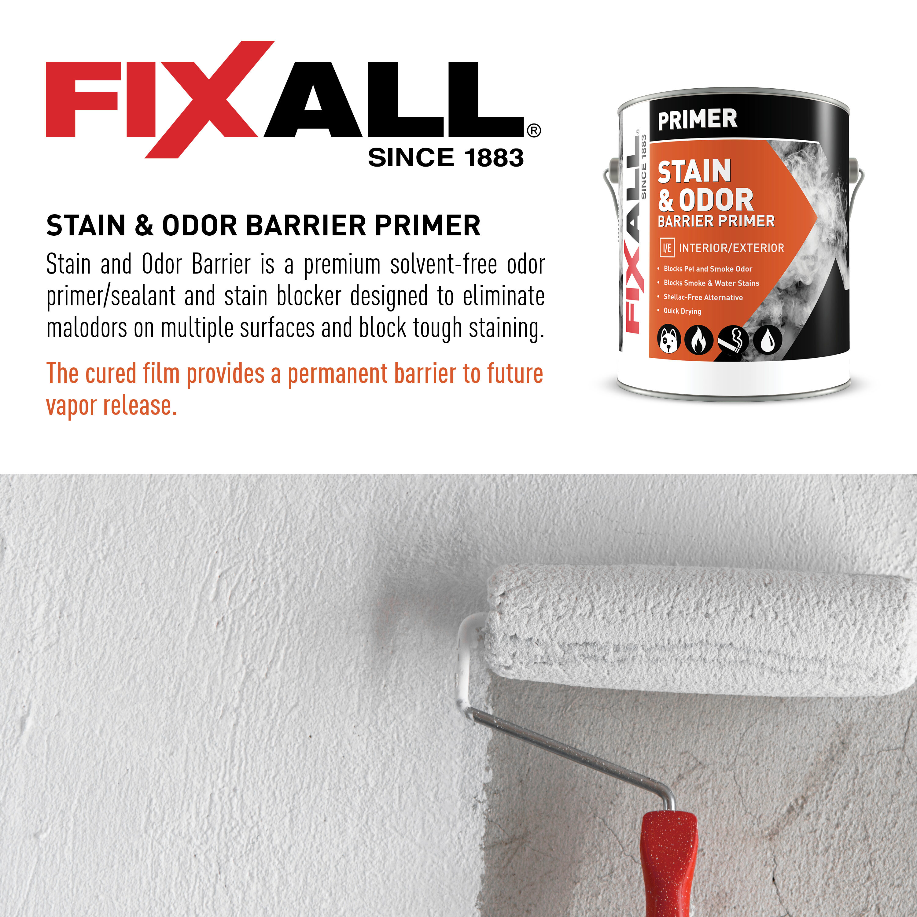 FixAll White Flat Interior/Exterior Porch and Floor Paint (1-Gallon) in the  Porch & Floor Paint department at