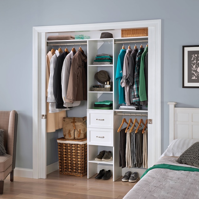 ClosetMaid BrightWood 16-in x 10-in x 13-in White Drawer Unit in the ...