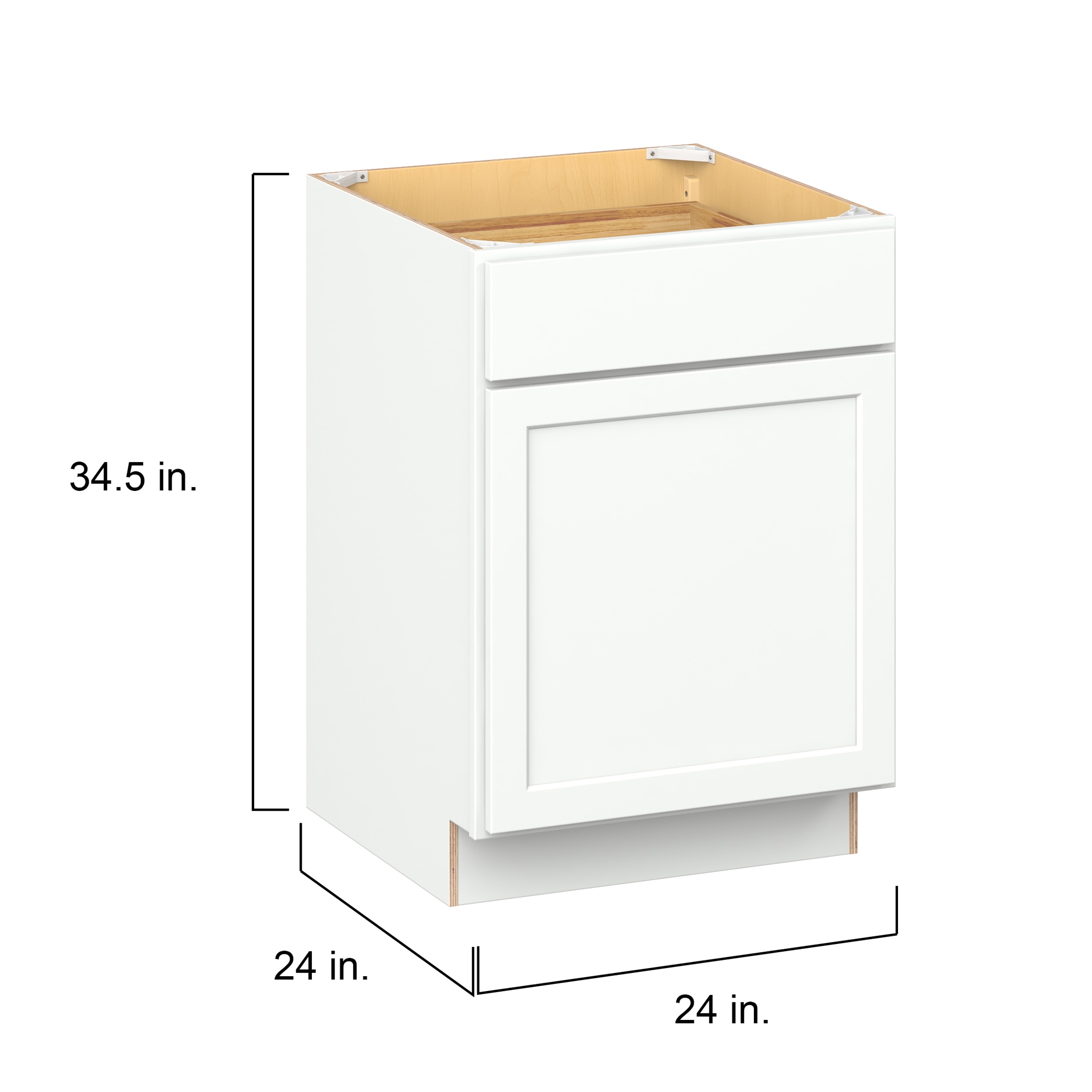 Hugo&Borg B24(L/R)-GL Cabinets-Kitchen - View #4