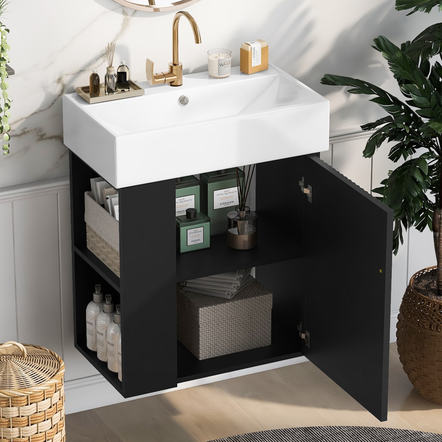 Streamdale Furniture N729P170390B Bath-Vanity-Combo - View #2