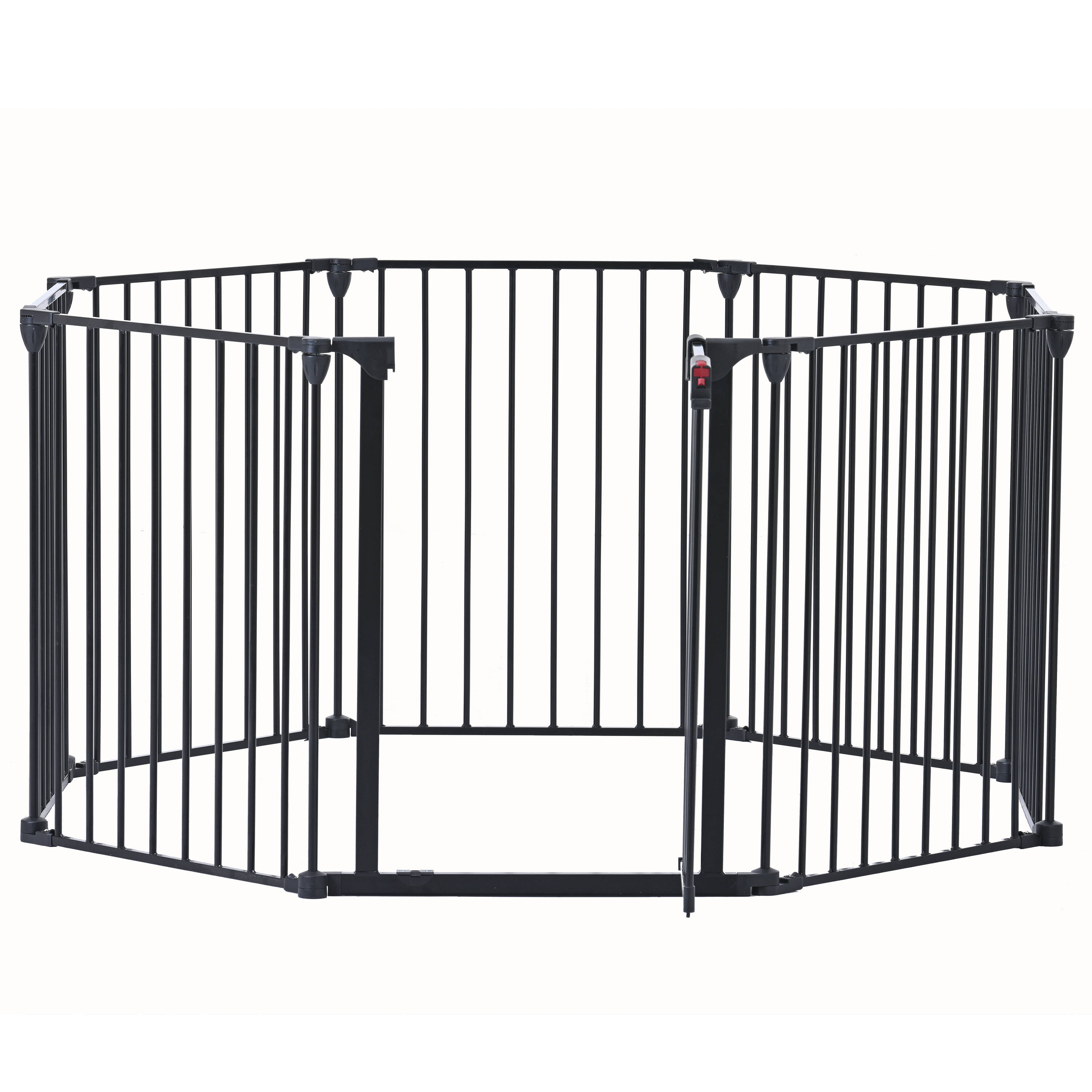 Gaierptone B230517-2 Pens and Runs 29-Inches x 152.4-Inches Black Steel Indoor/Outdoor Playpen