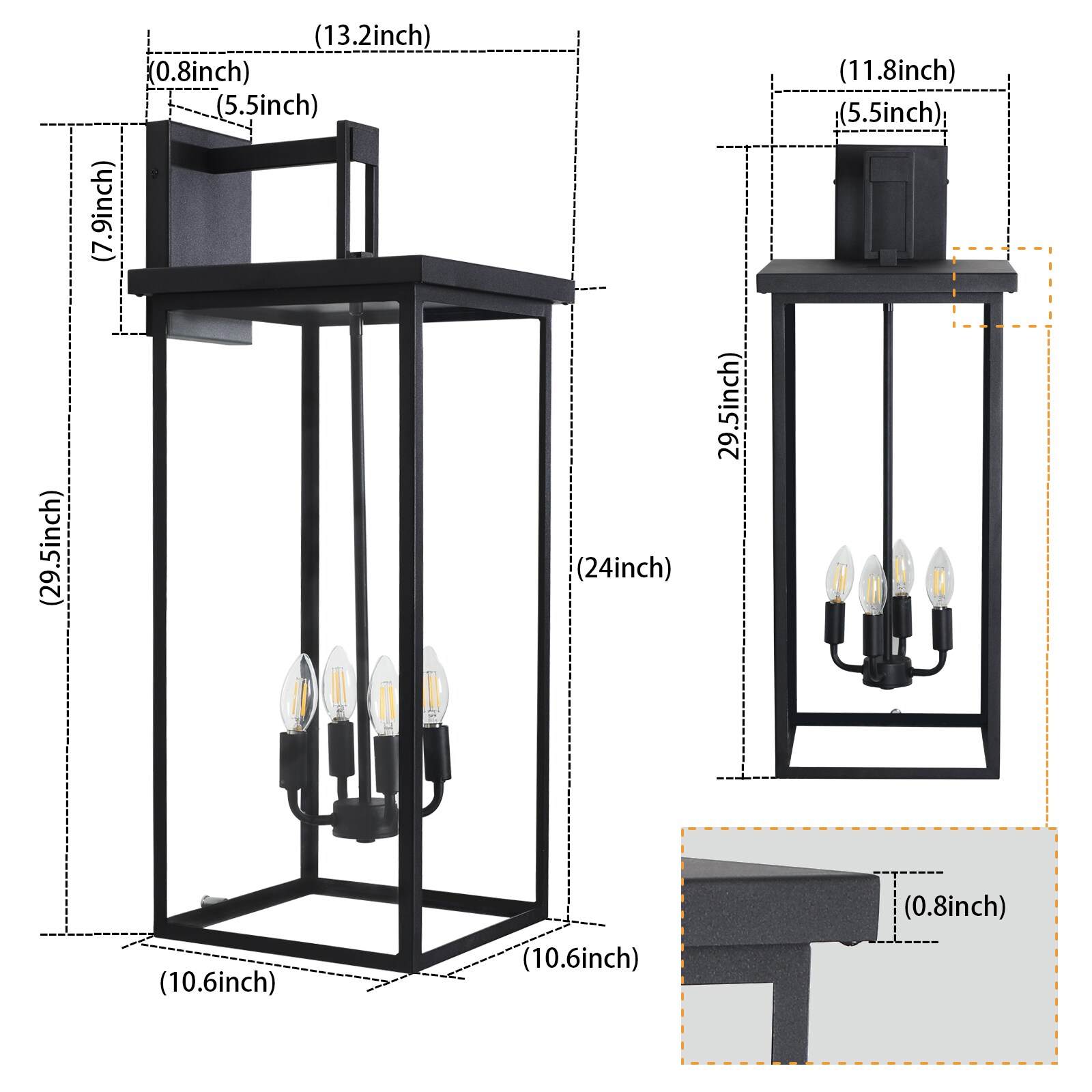 Iseryn D13S40653 Outdoor-Wall-Lighting - View #13