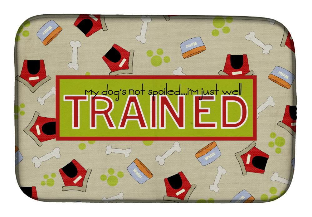 Caroline's Treasures SB3051DDM 14-in W x 21-in L x 0.2-in H Polyester Drying Mat