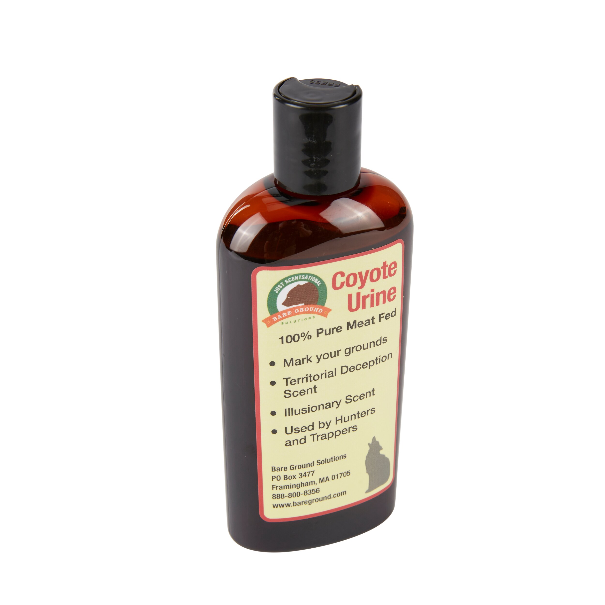 Just Scentsational Coyote Urine Predator Scent 4 oz - Repellent for