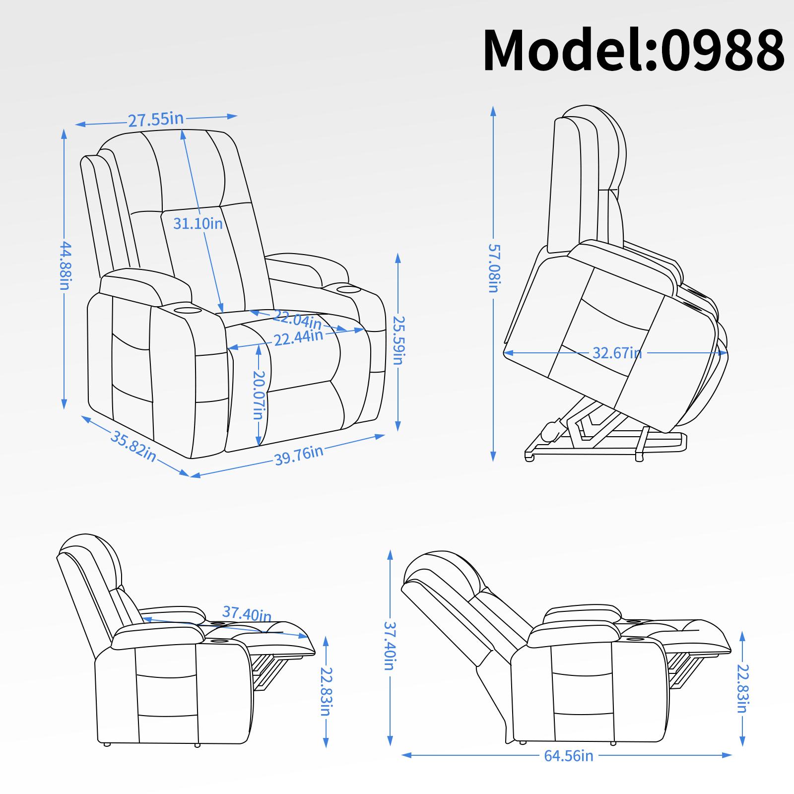 Bayfeve BF-125728-IN recliners - View #6