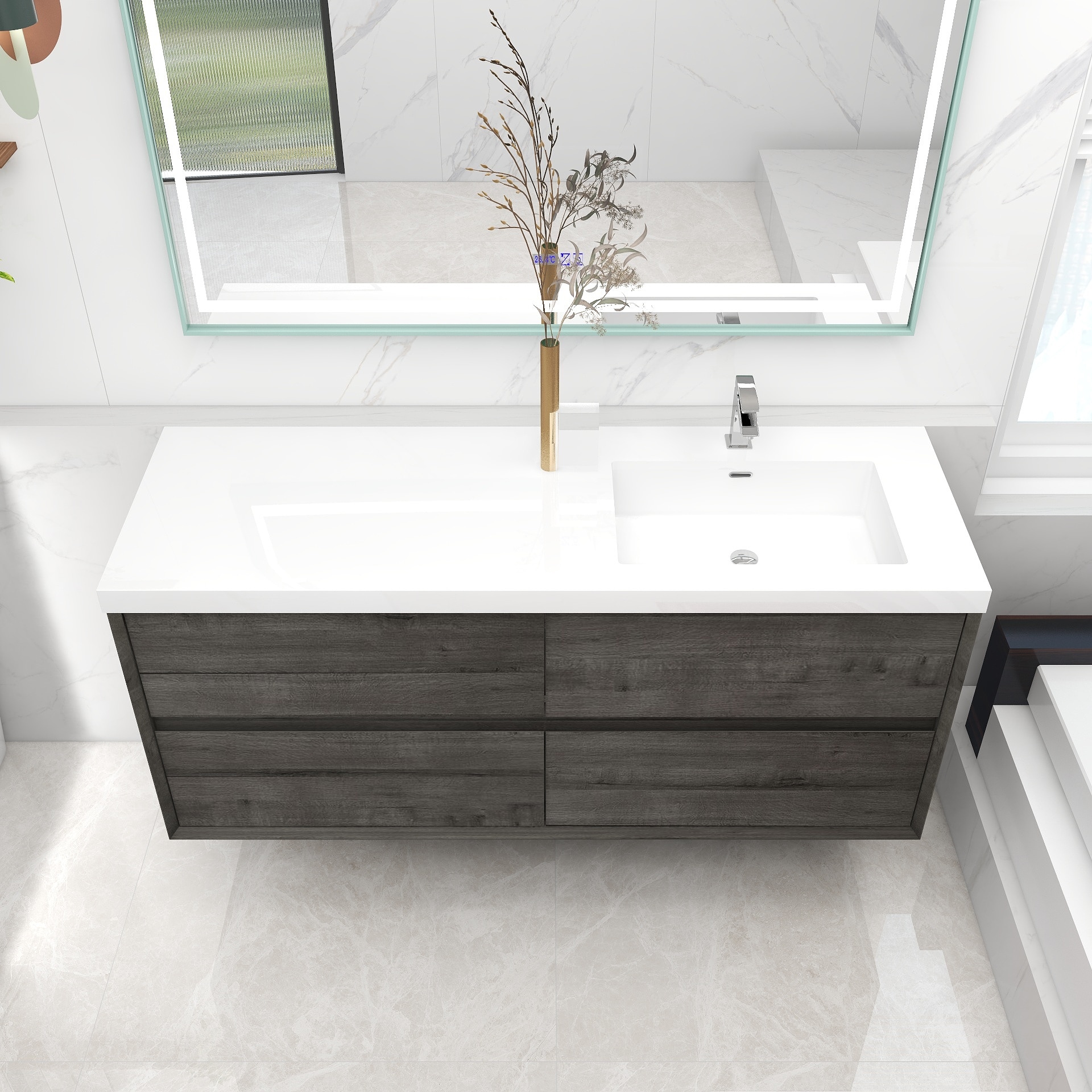 BV Better Vanity SLIM60SR-SO Bath-Vanity-Combo - View #8