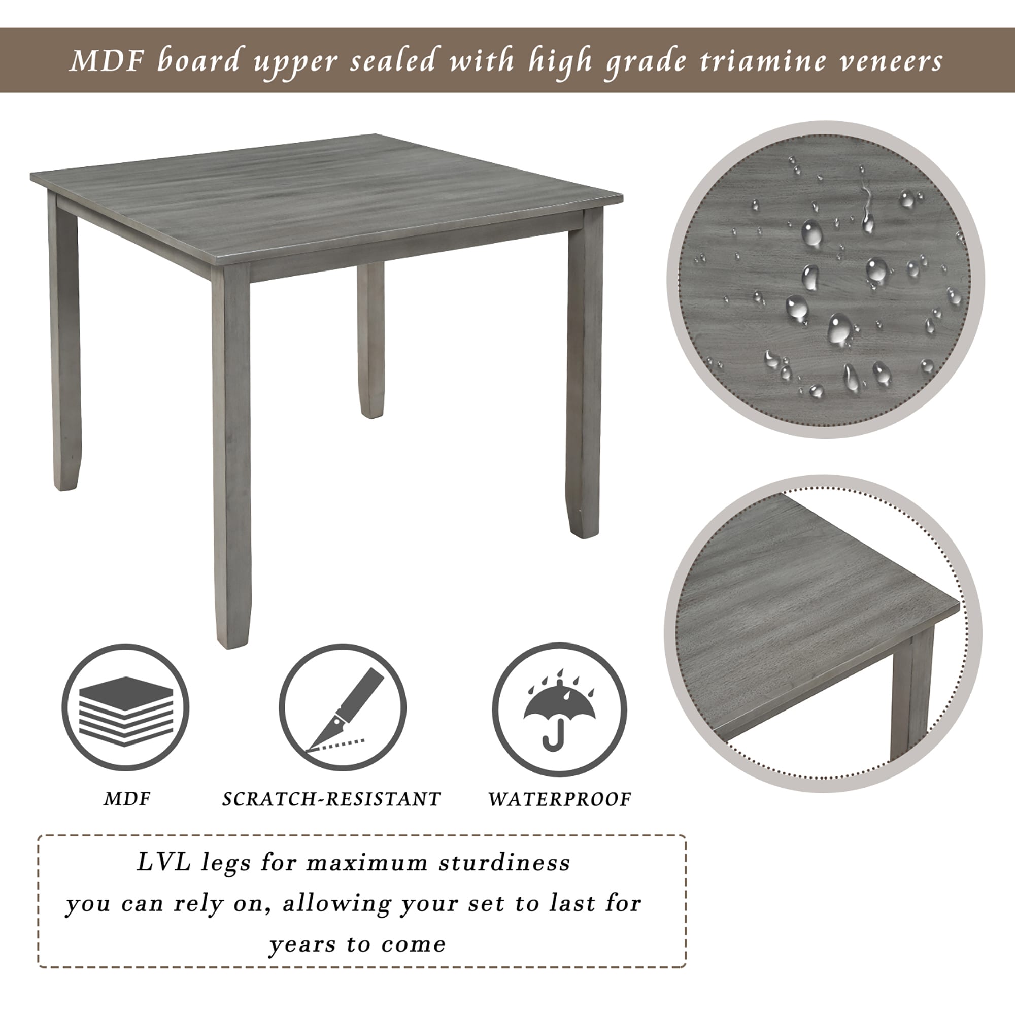 Qualler ZHDTM036E Dining-Sets - View #7