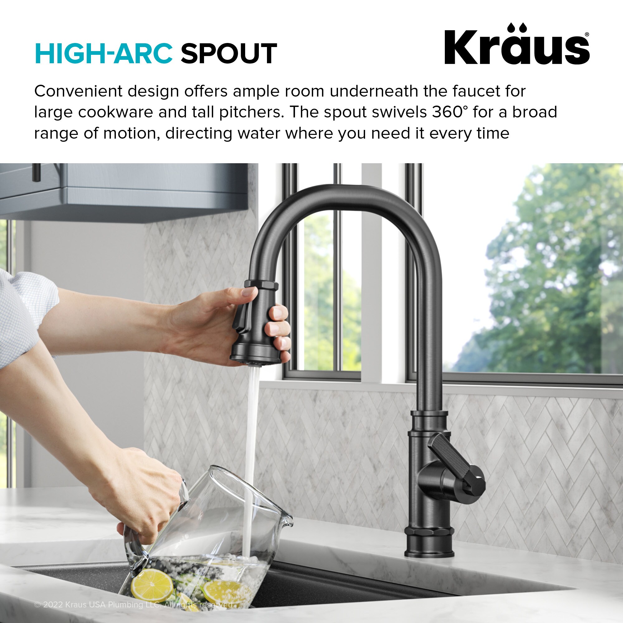 Kraus KPF-4101SFSB Kitchen-Faucets - View #9