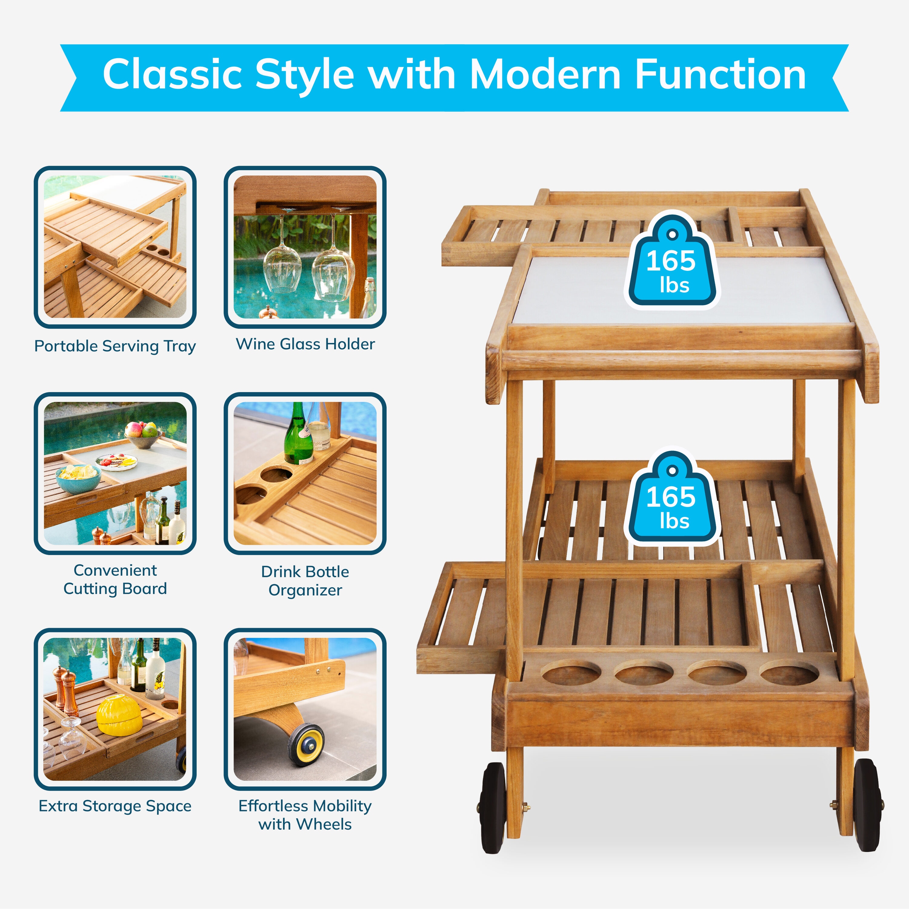 Cambridge Casual 300240-TW-XX-XX-XX Outdoor-Carts - View #5