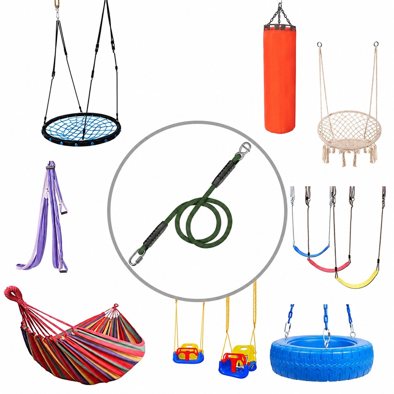 Etokfoks LETRRFZUD Playset-Swings - View #8