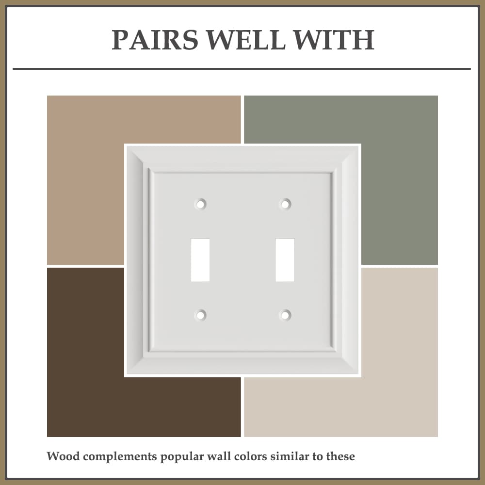 allen + roth DWP00006 Electrical-Wall-Plates - View #7