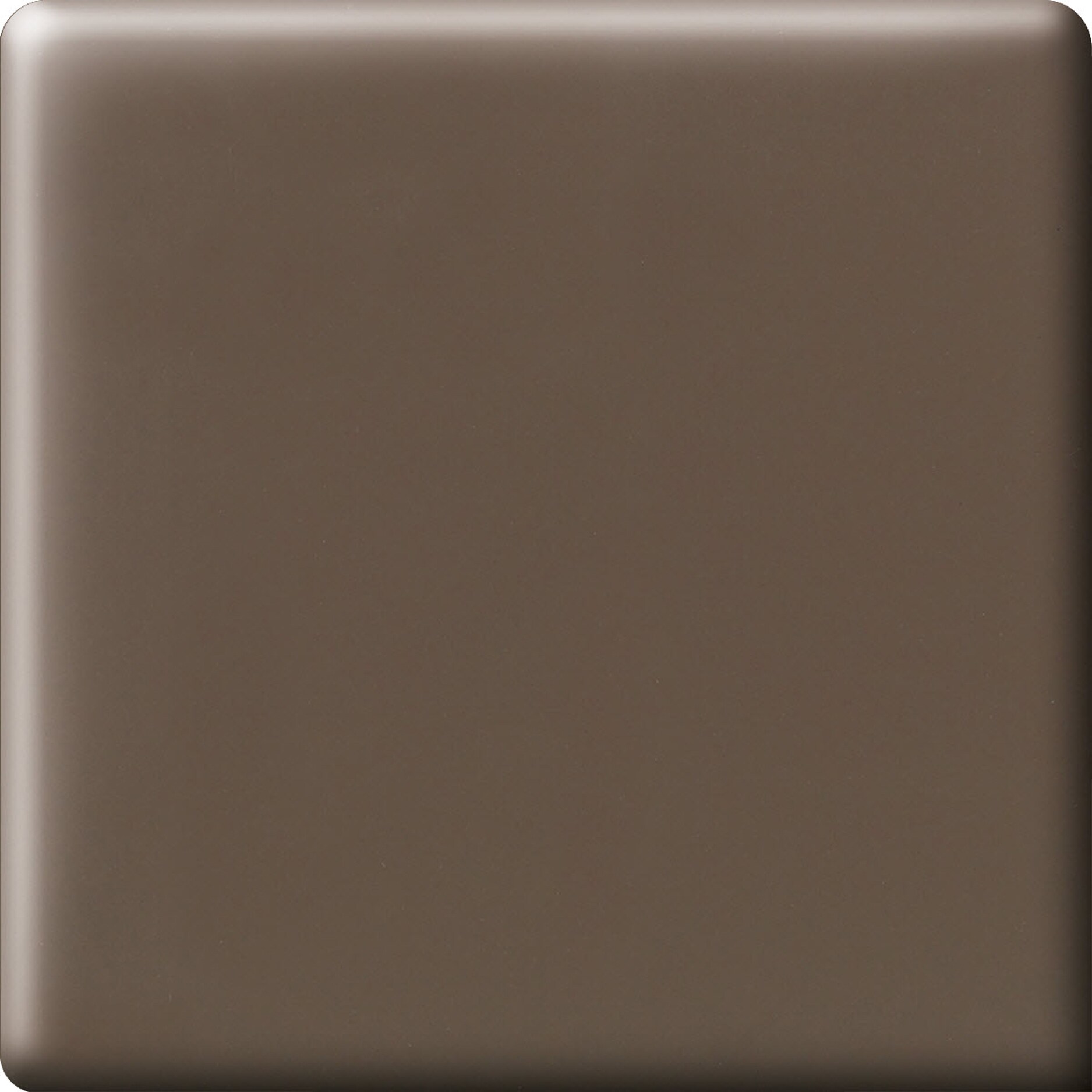 American Olean 0039SCRL4669SP Matte Nutmeg Ceramic Bullnose Corner Tile (6-in x 6-in)