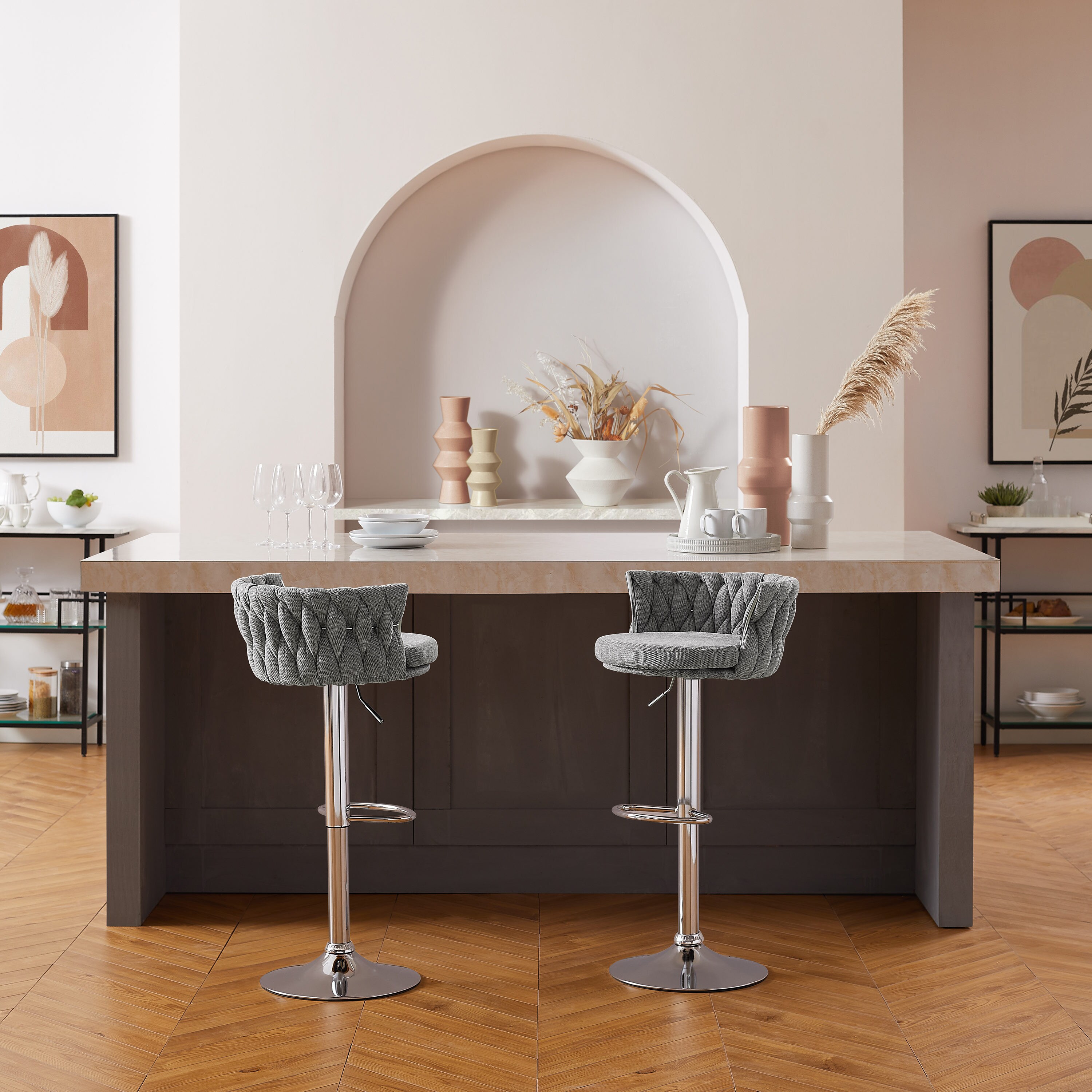Art Leon BS015-LIGHTGRAY stools - View #5