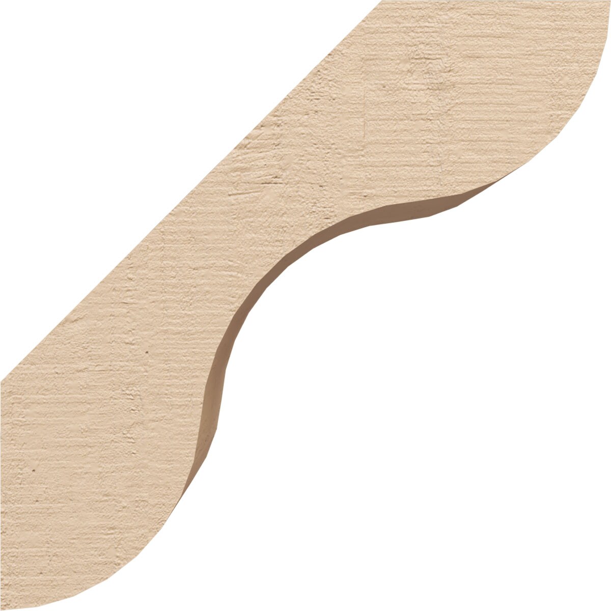 Ekena Millwork BRCUR05X08X08CARRCPR braces - View #4