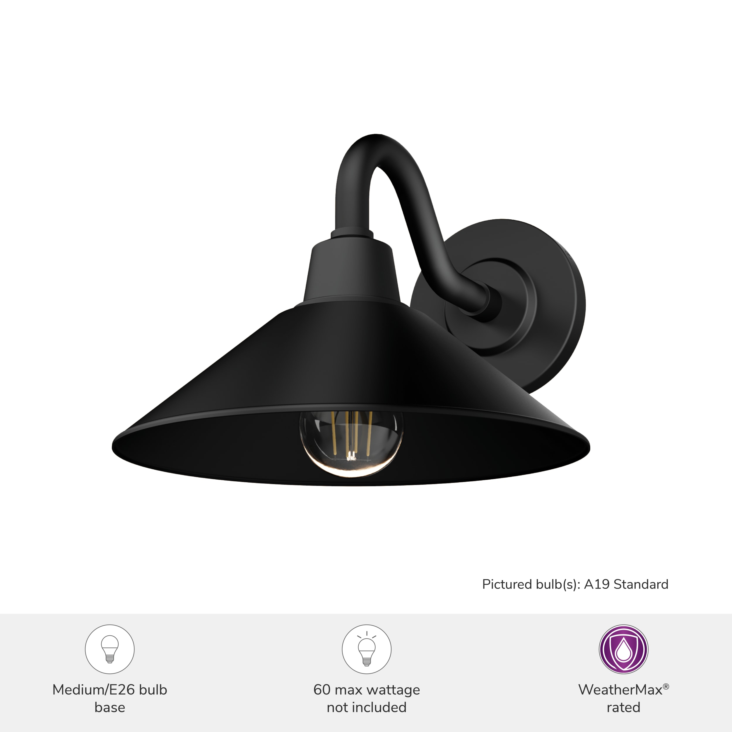 Hunter 46021 Outdoor-Wall-Lighting - View #5