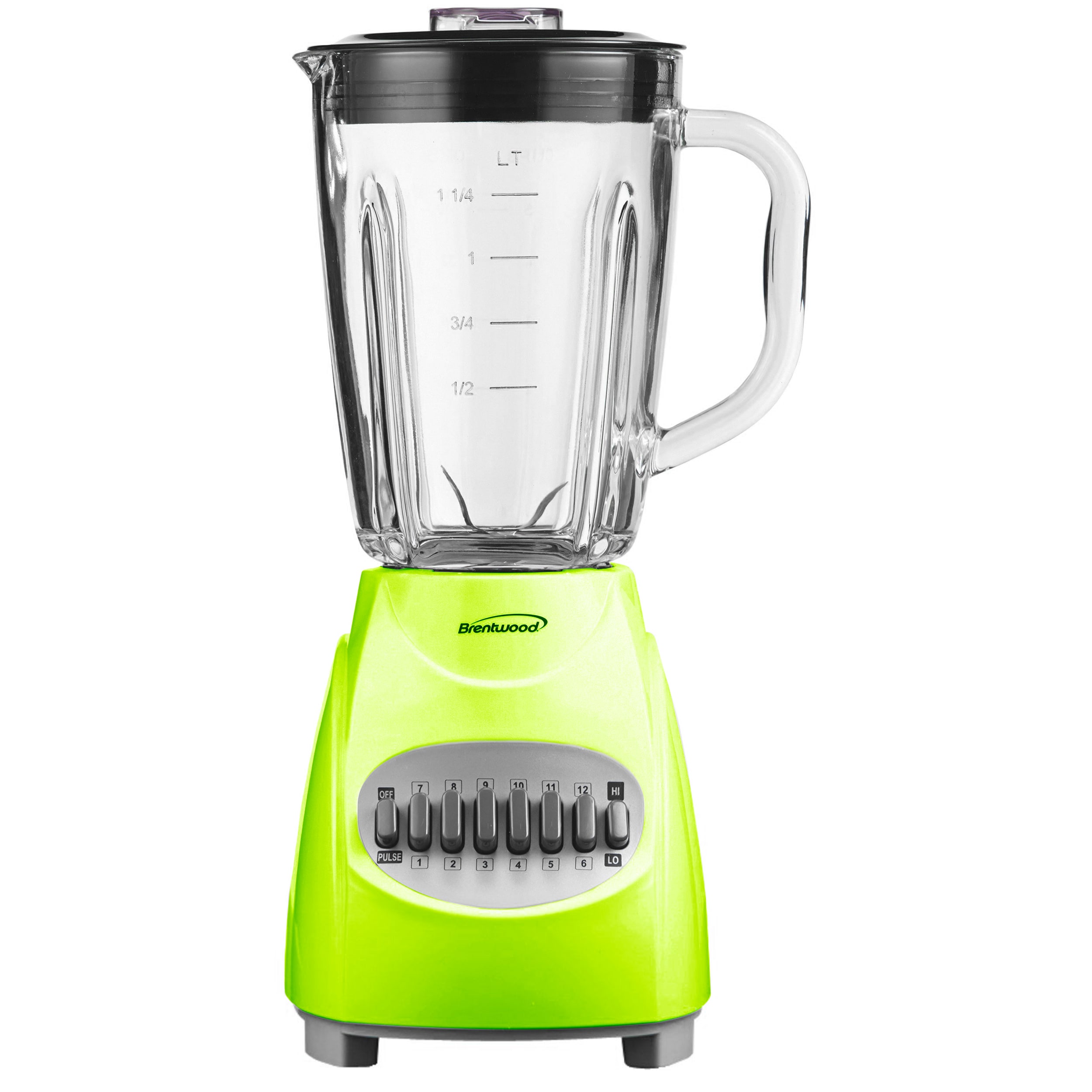 Brentwood 96286547M  12 Speed Blender with Plastic Jar in Green